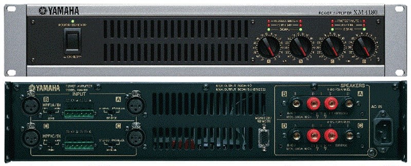 Yamaha XM-4180 - 4x180 watt 8 ohm Power Amplifikatör