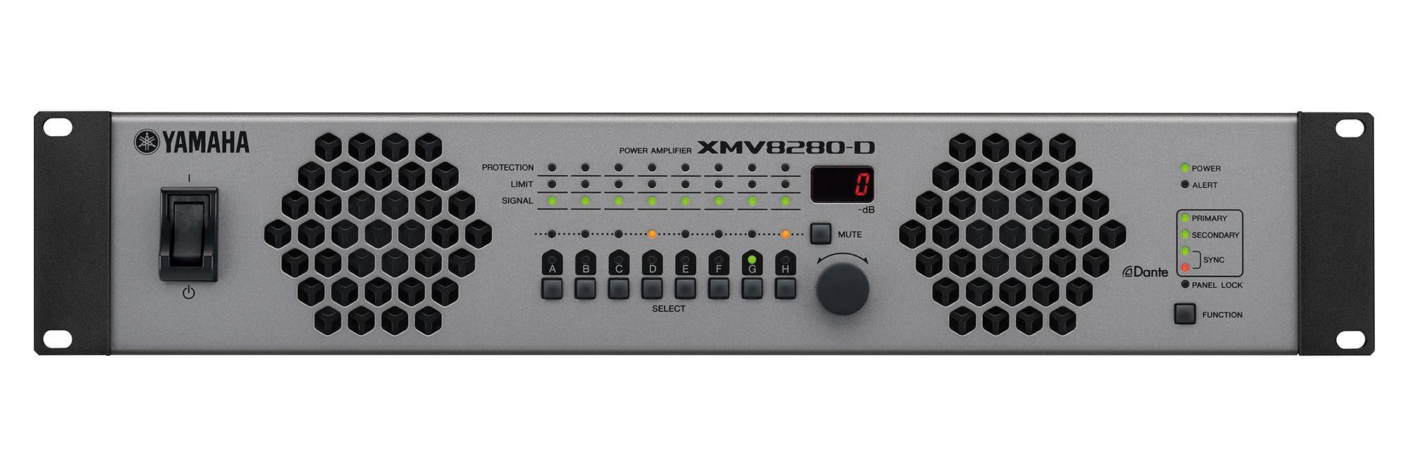 Yamaha XMV4280-D 4 Kanallı Power Amfi 4x 560 Watt/8/4 ohm