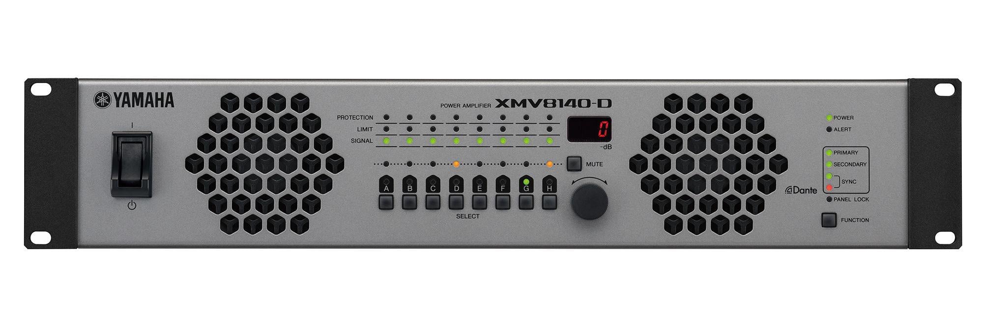 Yamaha XMV8140-D 8 Kanallı Power Amfi 8x140 Watt/4 ohm