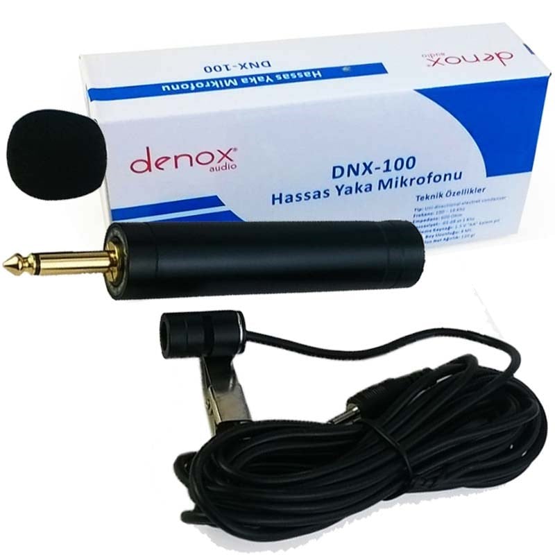 Yoga DNX-100 Electret Condenser Yaka Mikrofonu