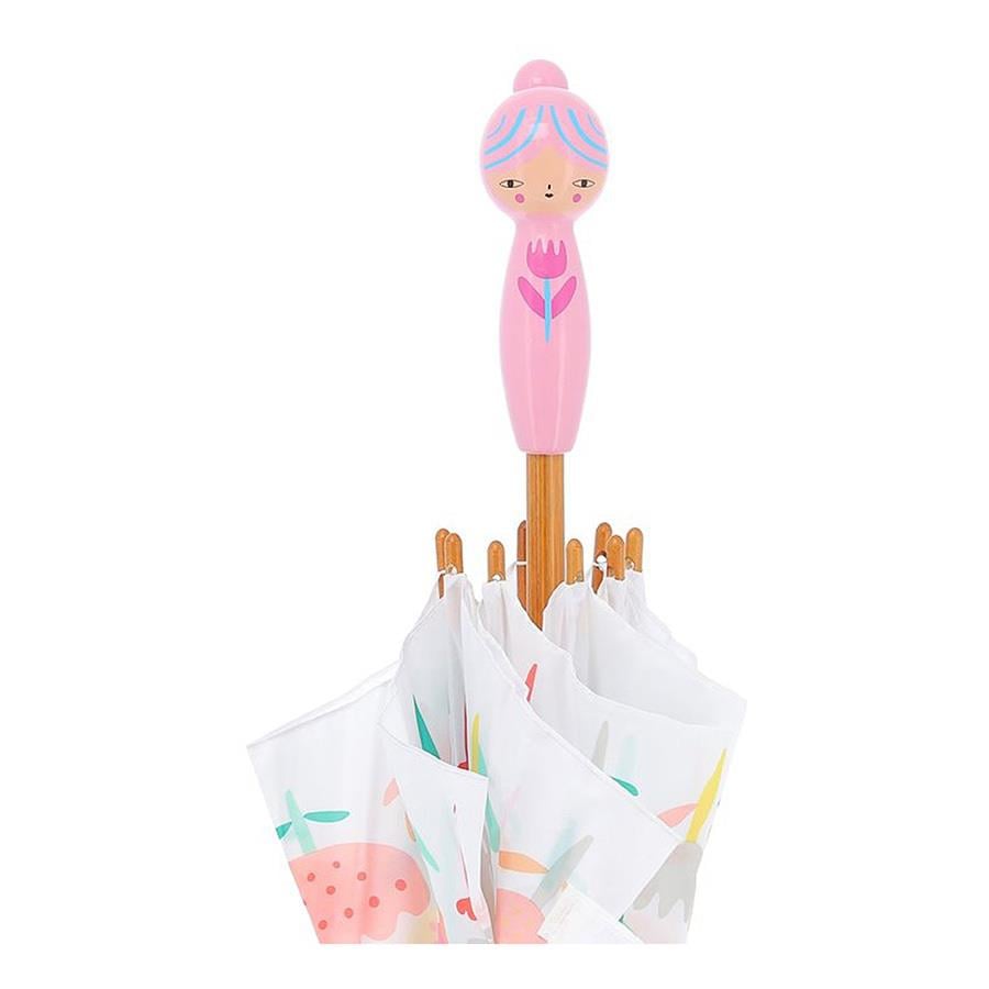 Vilac - Flower Pink Umbrella - Çiçekli Pembe Şemsiye - Suzy Ultman Kategorisiz