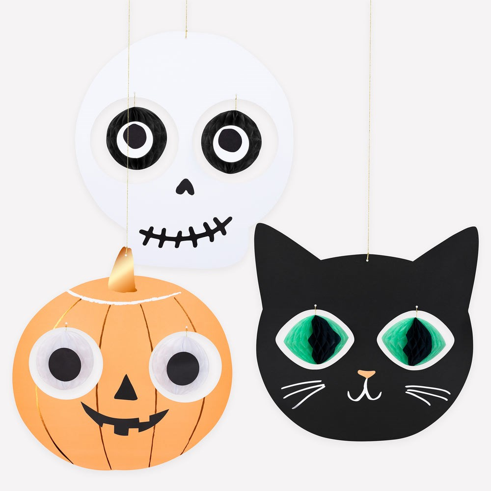 Meri MeriMeri Meri - Halloween - Cadılar Bayramı Kafalar Asılan Süs291867
