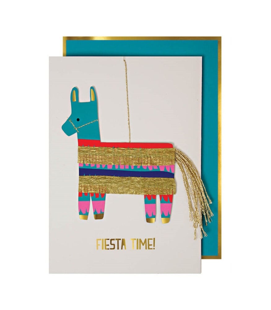 Meri MeriMeri Meri - Pinata Llama Card - Lama Pinyata Tebrik Kartı198225