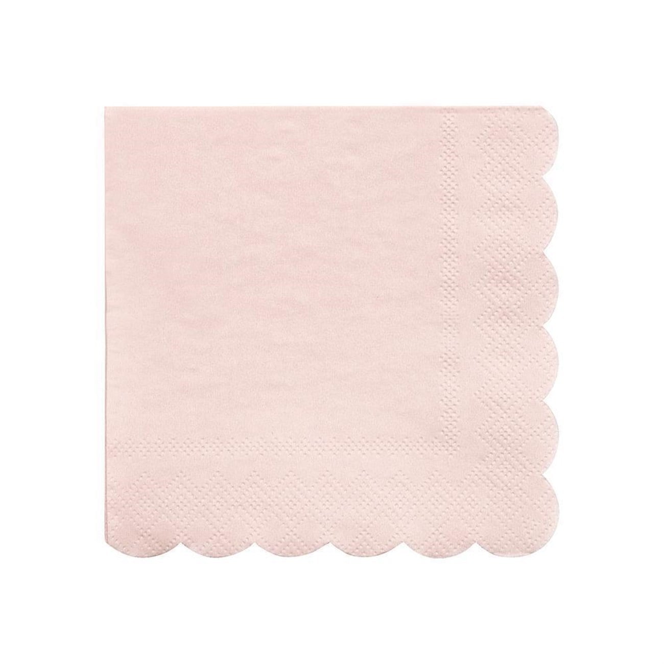 Meri Meri - Dusky Pink Napkins - Toz Pembe Peçete - S
