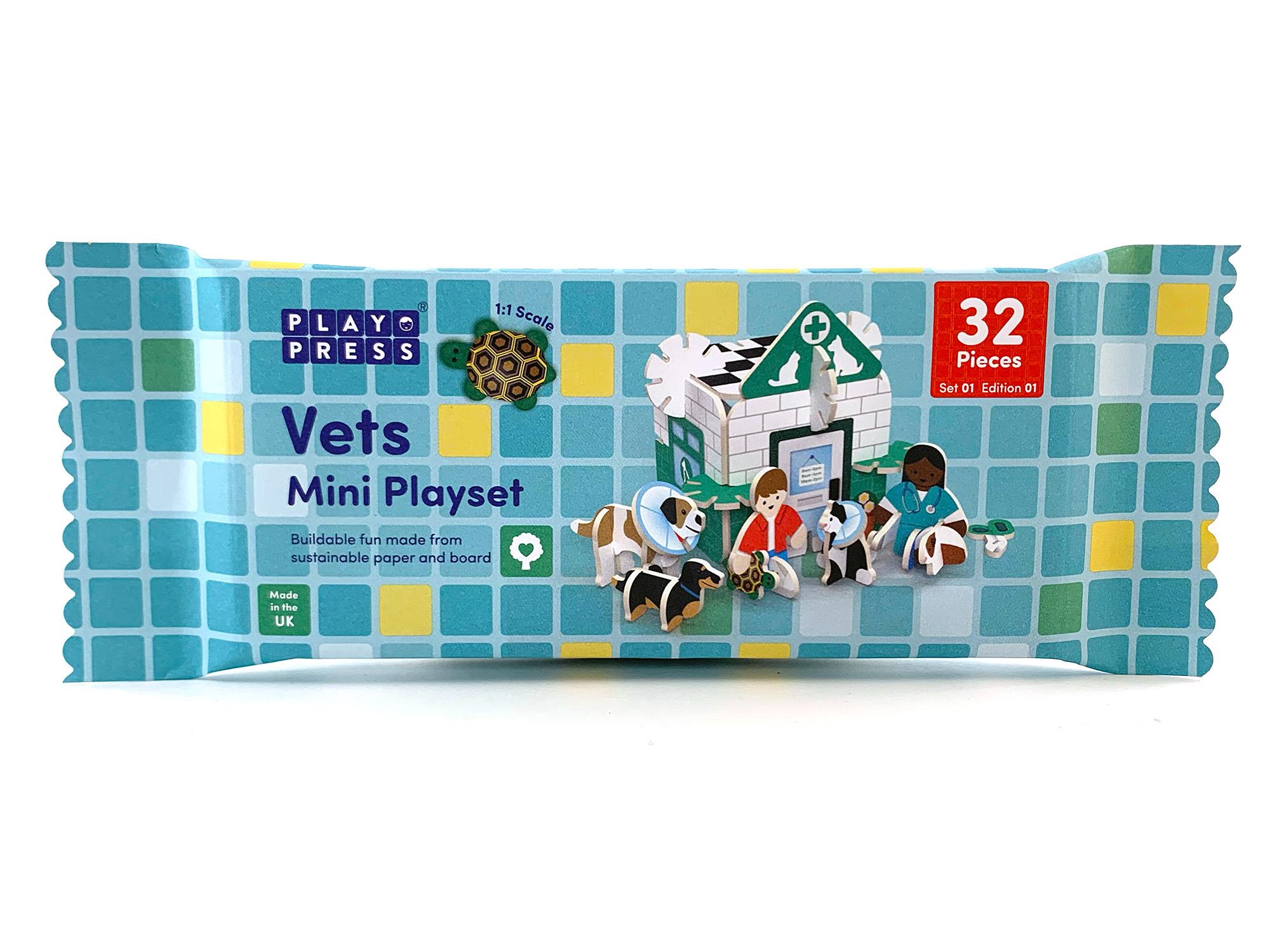 PlayPressPlayPress - Story Playset - Mini VetsK0001