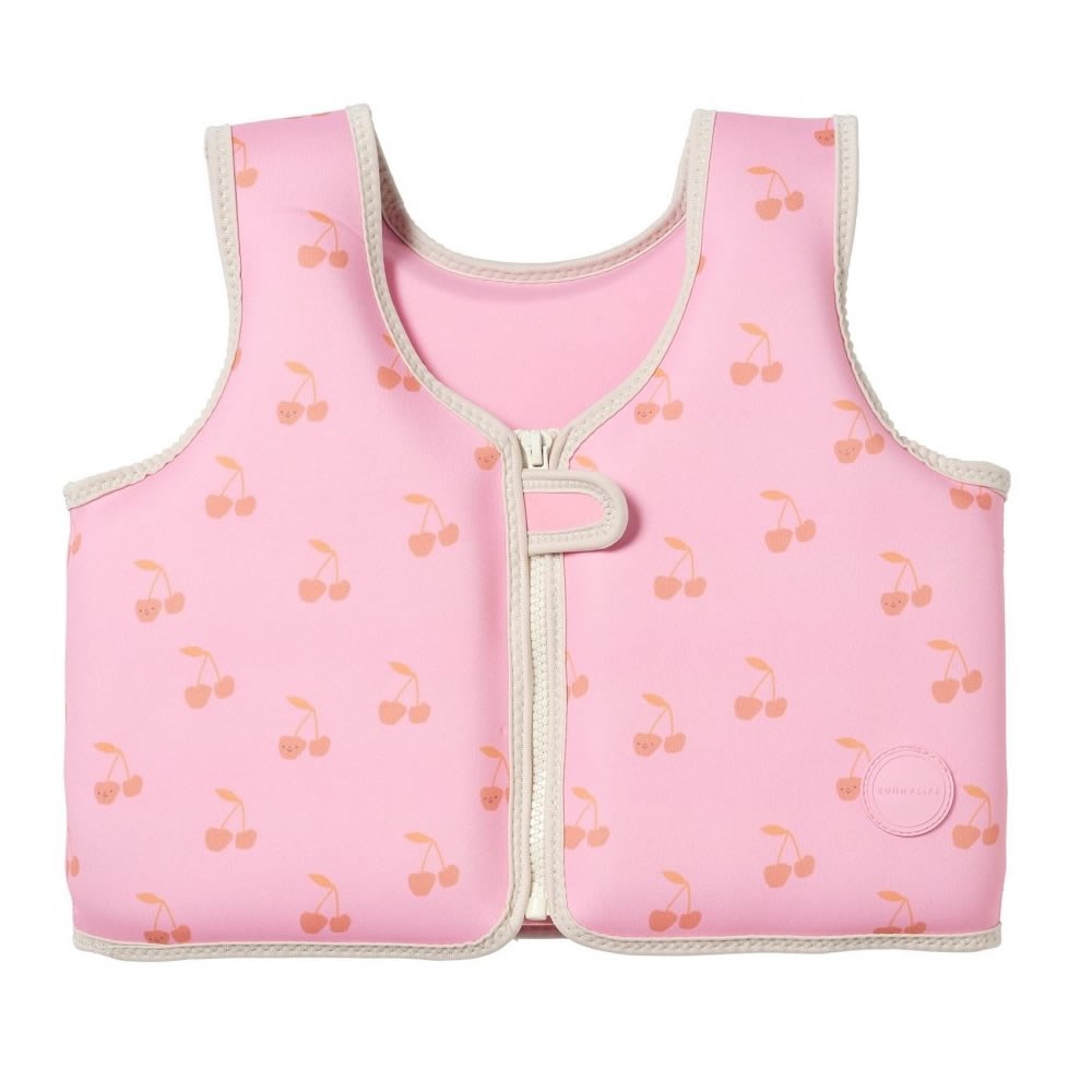 SUNNYLiFESUNNYLiFE - Kids Swim Vest Cotton Candy Cherry Yüzme Yeleği - 3-6 YaşS51VVPK4