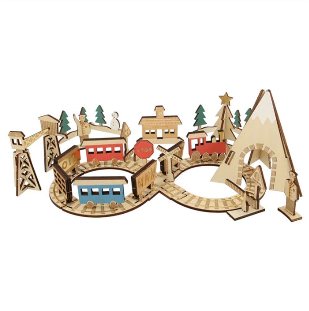 Meri Meri - Railway Train Advent Calendar - Tren Advent Calendar Yeni Yıl