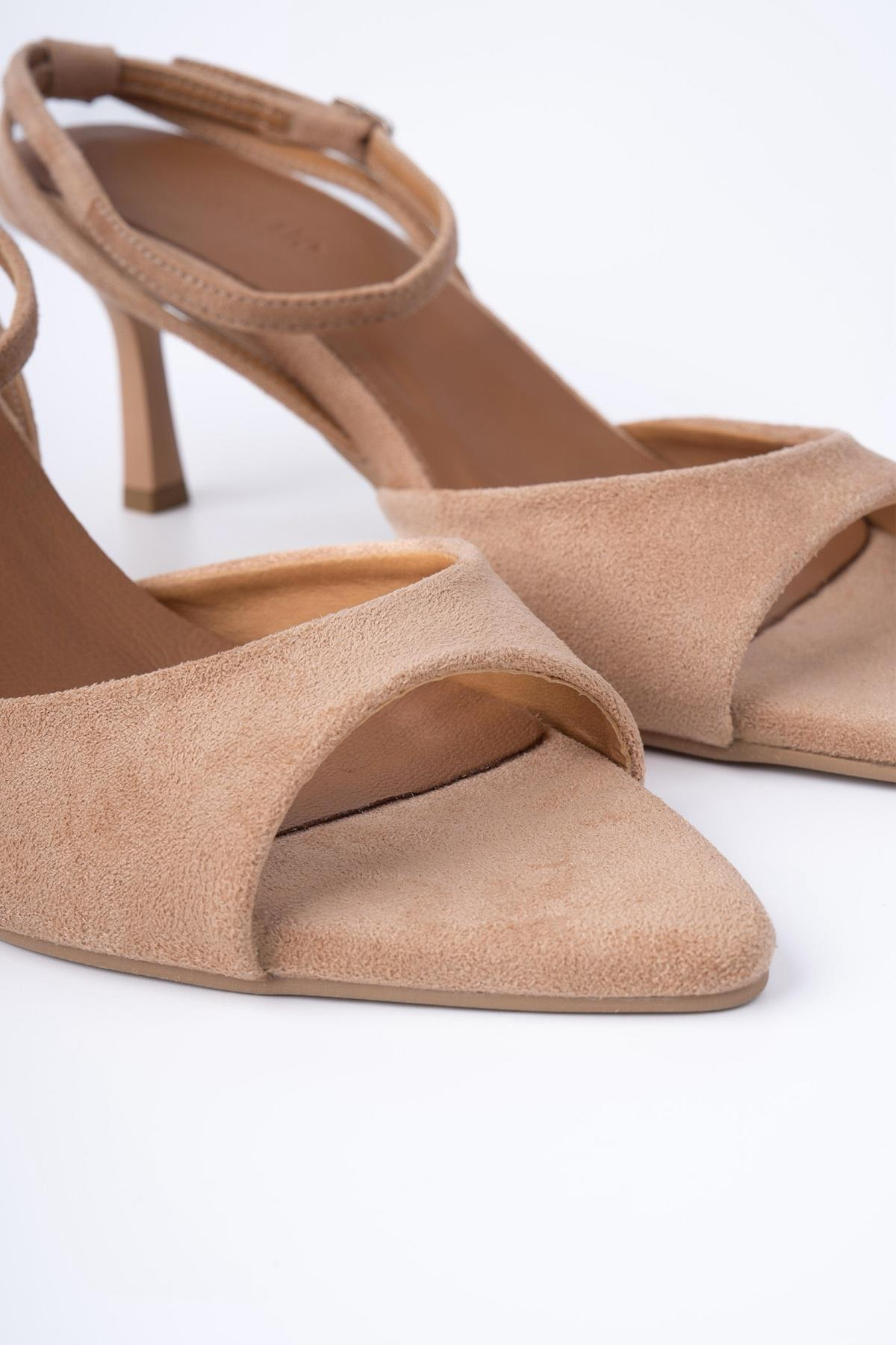 ASHLEY BEJ SÜET AYAKKABI BEJ SÜET