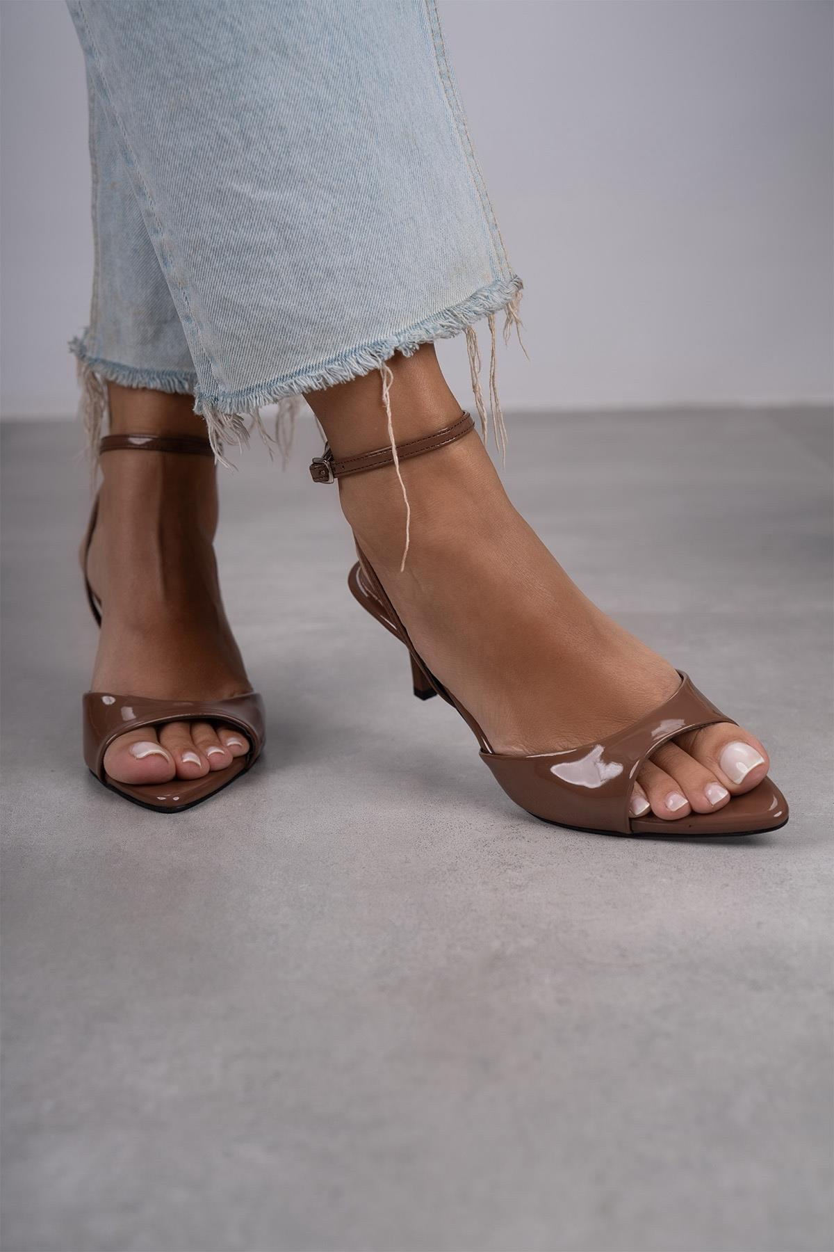 ASHLEY ÇİKOLATA RUGAN AYAKKABI ÇİKOLATA RUGAN