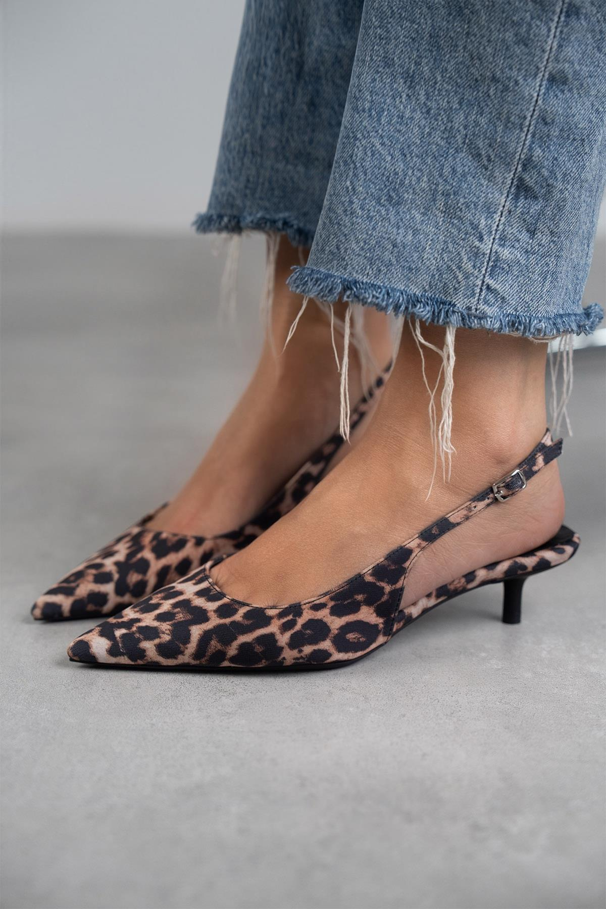 AURA LEOPAR KUMAŞ AYAKKABI LEO