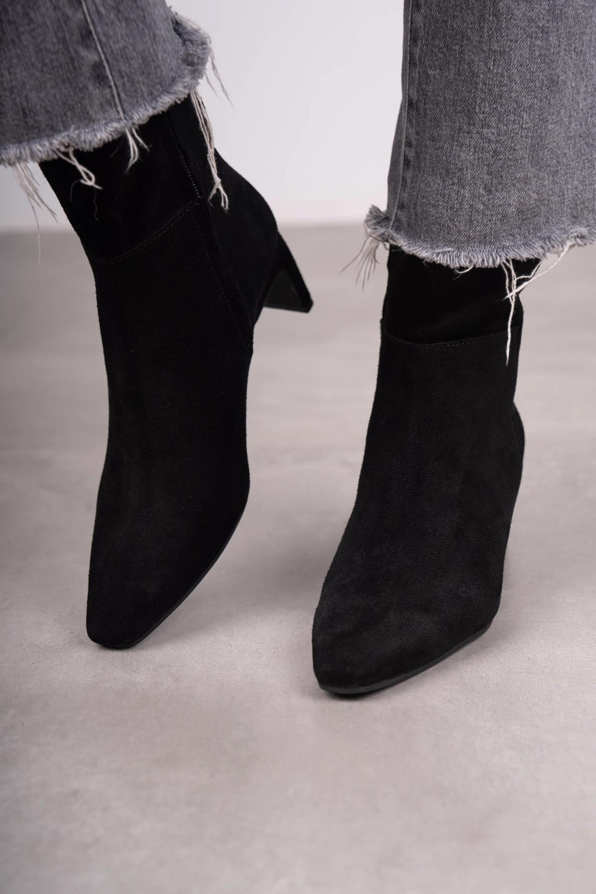 BEST SİYAH SÜET BOT SİYAH SÜET