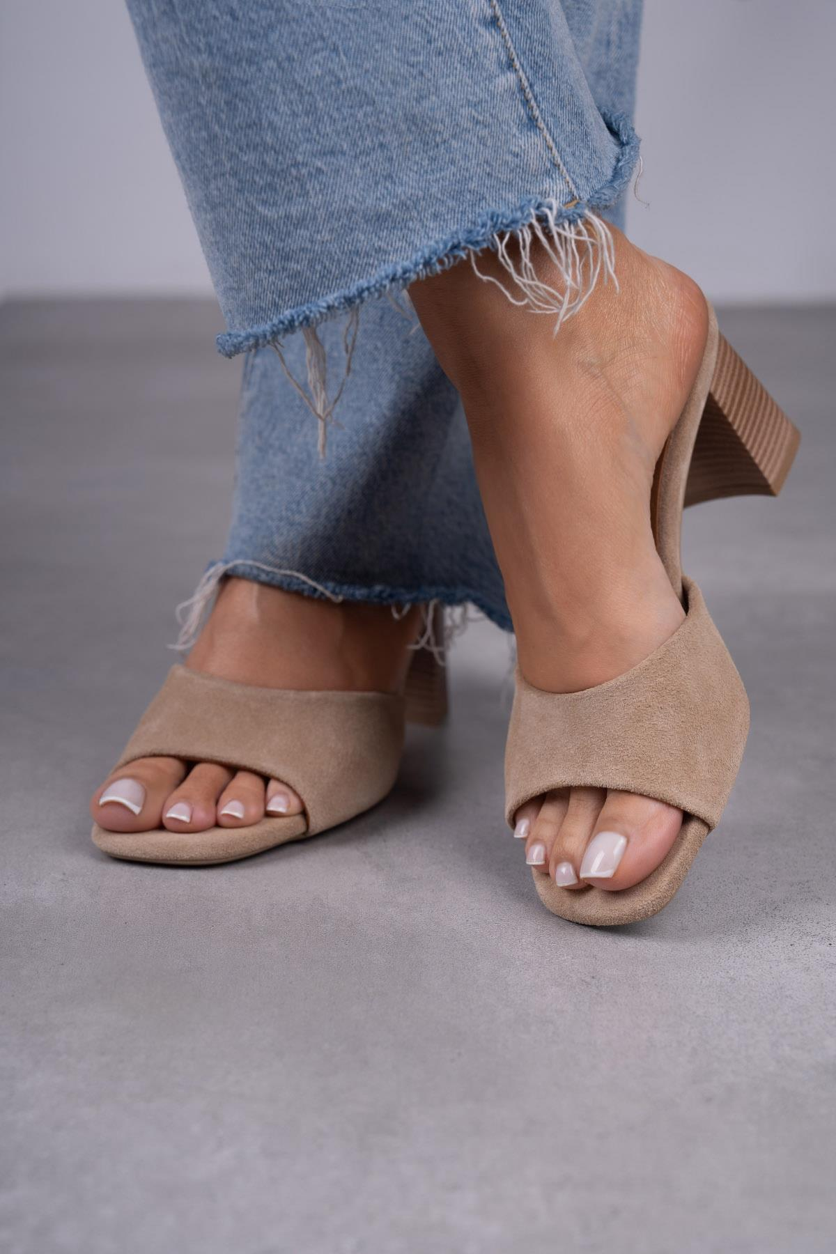 BLOCK BEJ SÜET TERLİK BEJ SÜET