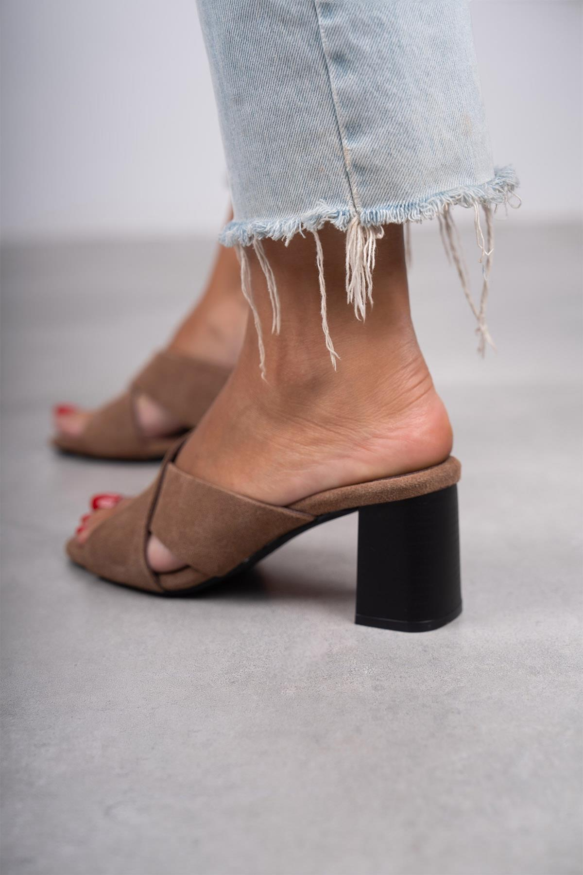 CROSS AÇIK KAHVE SÜET TERLİK KAHVE