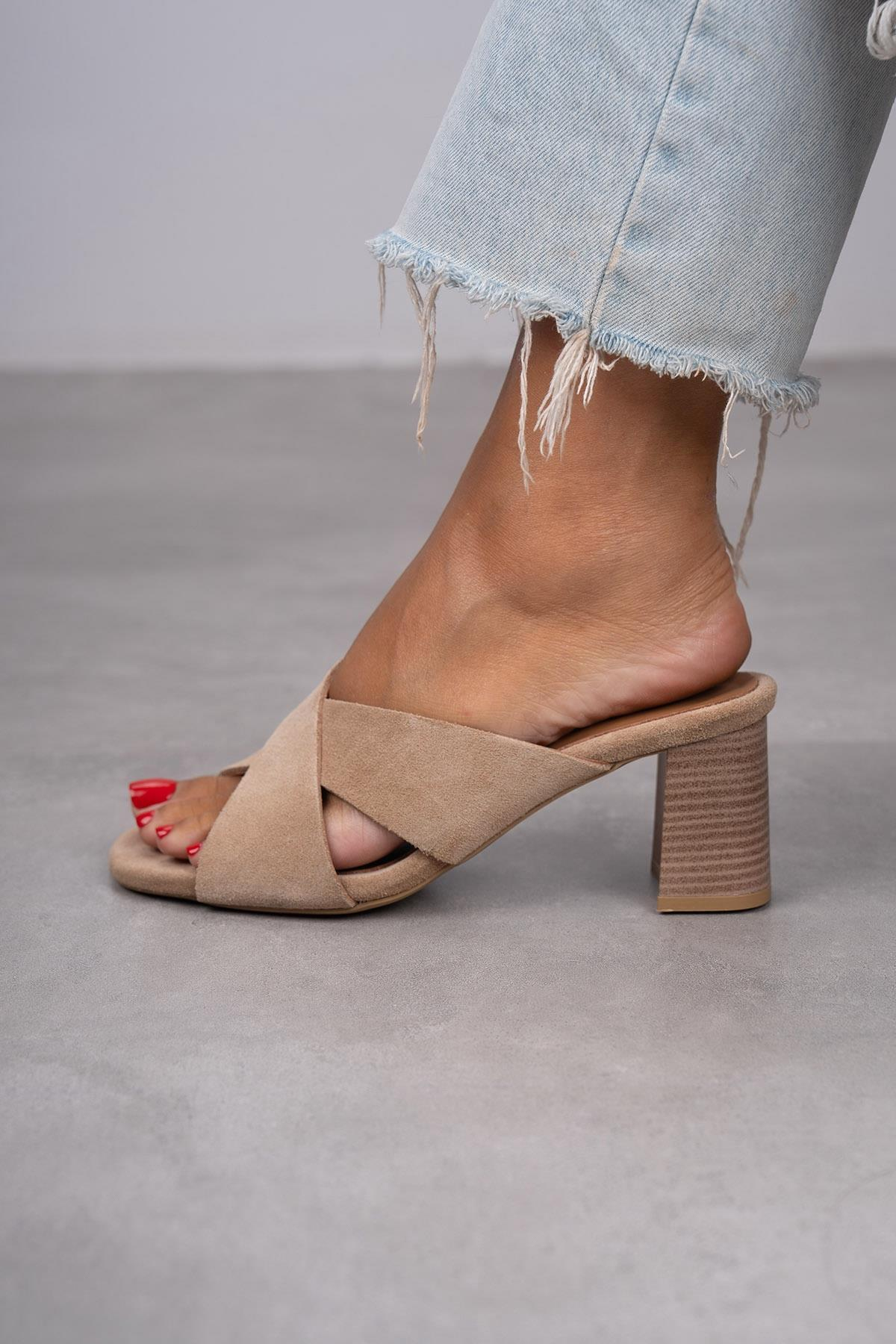 CROSS BEJ SÜET TERLİK BEJ SÜET