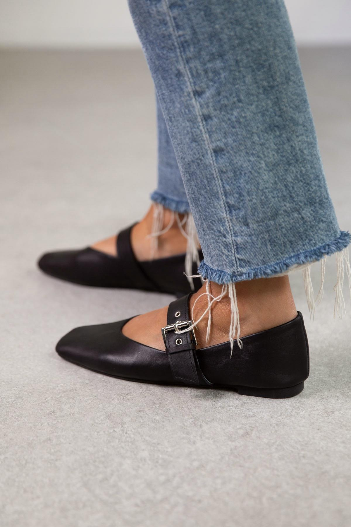 FOX SİYAH DERİ BABET SİYAH DERİ