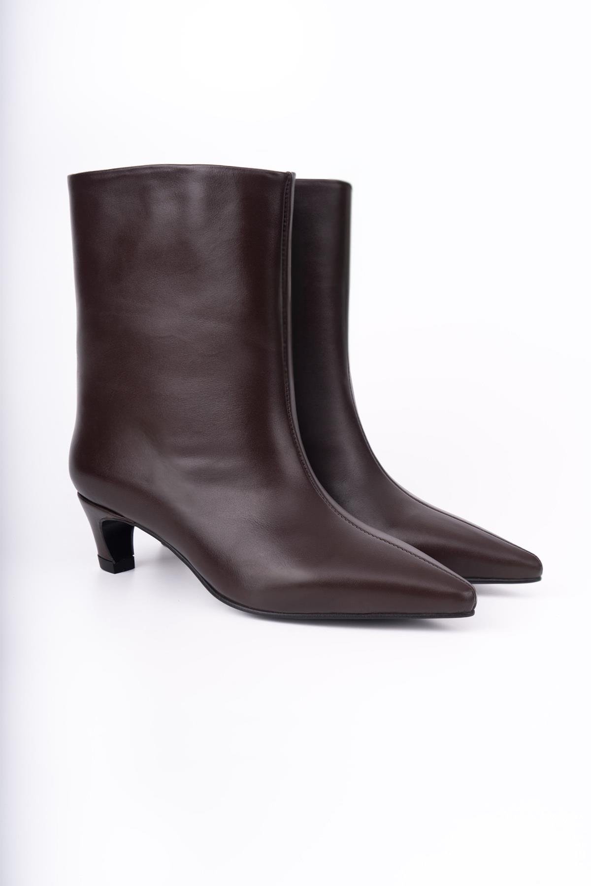 HERA KAHVE DERİ BOT- H KAHVE