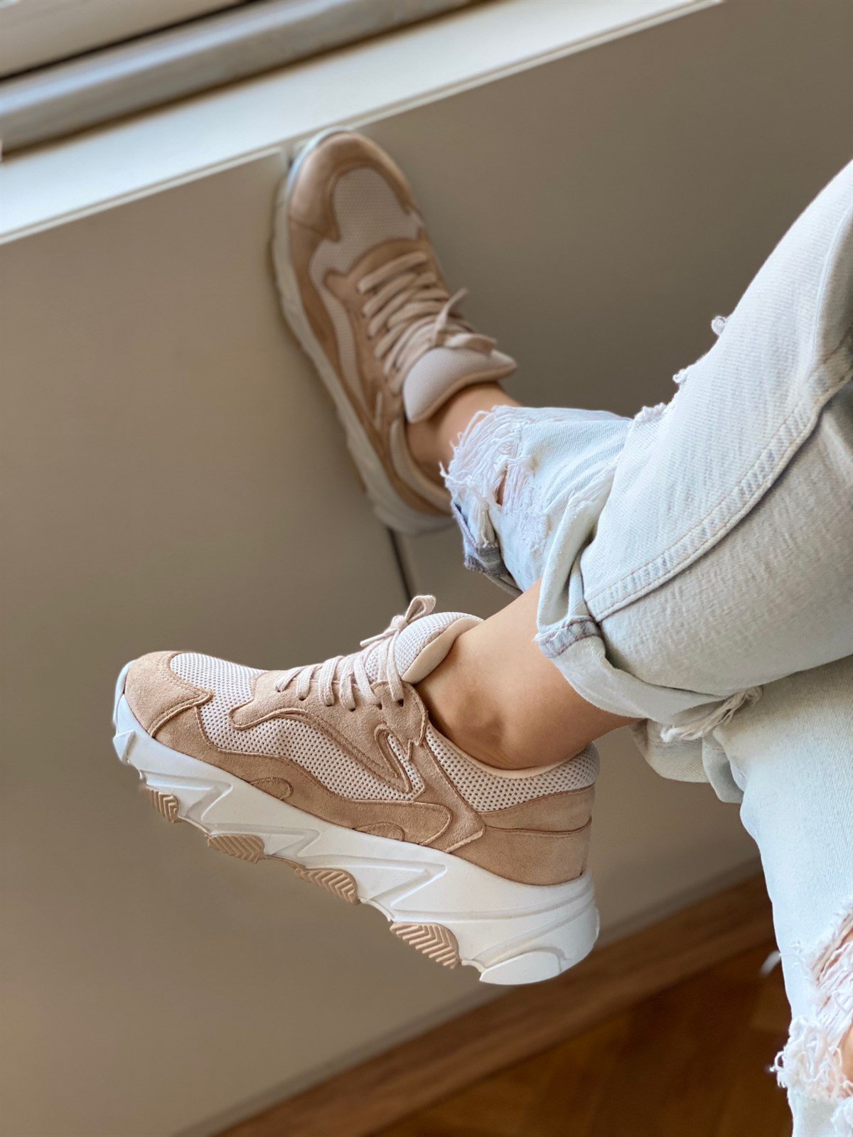 LAST NUDE SÜET SNEAKER NUDE
