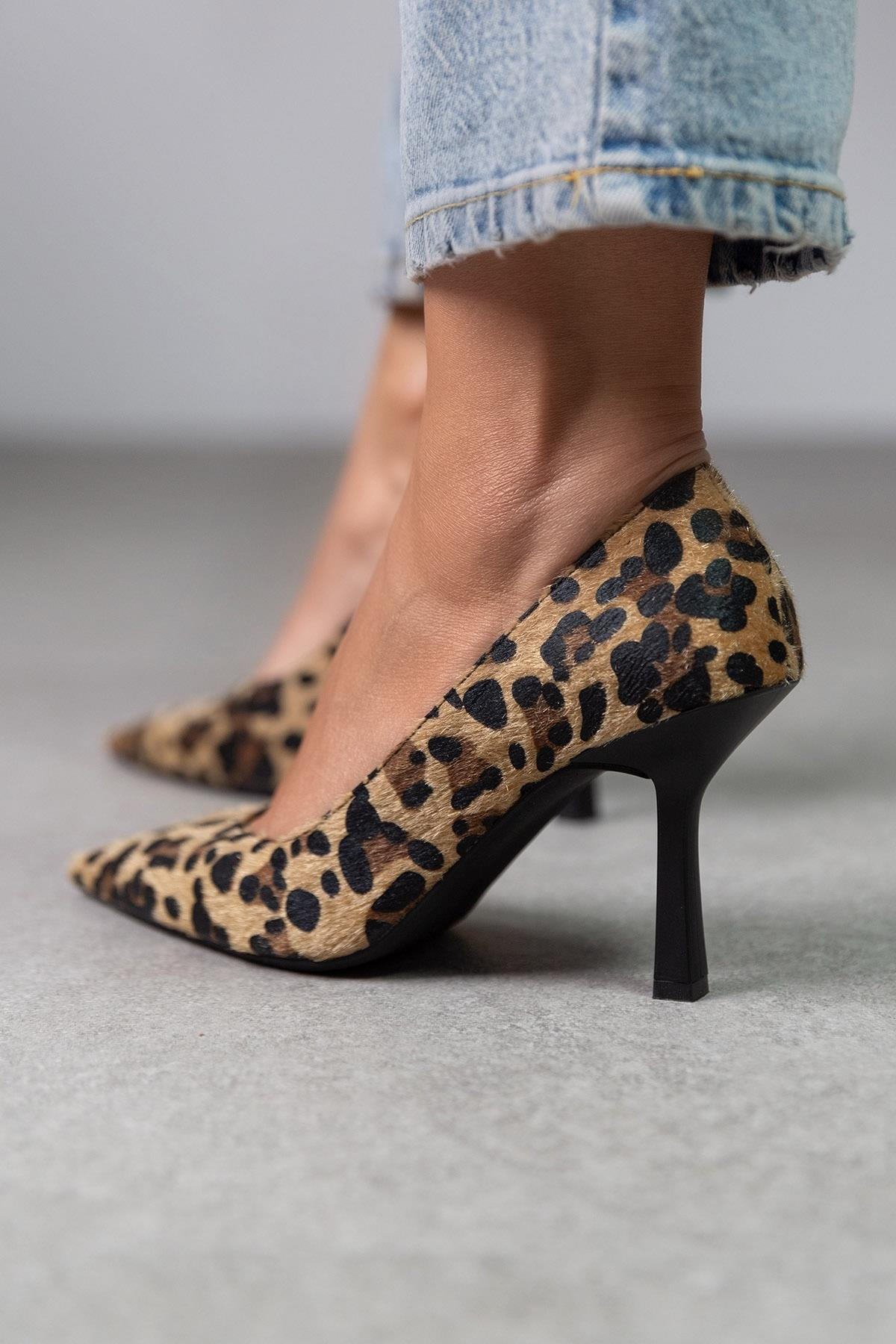 MYRA LEOPAR STİLETTO LEO