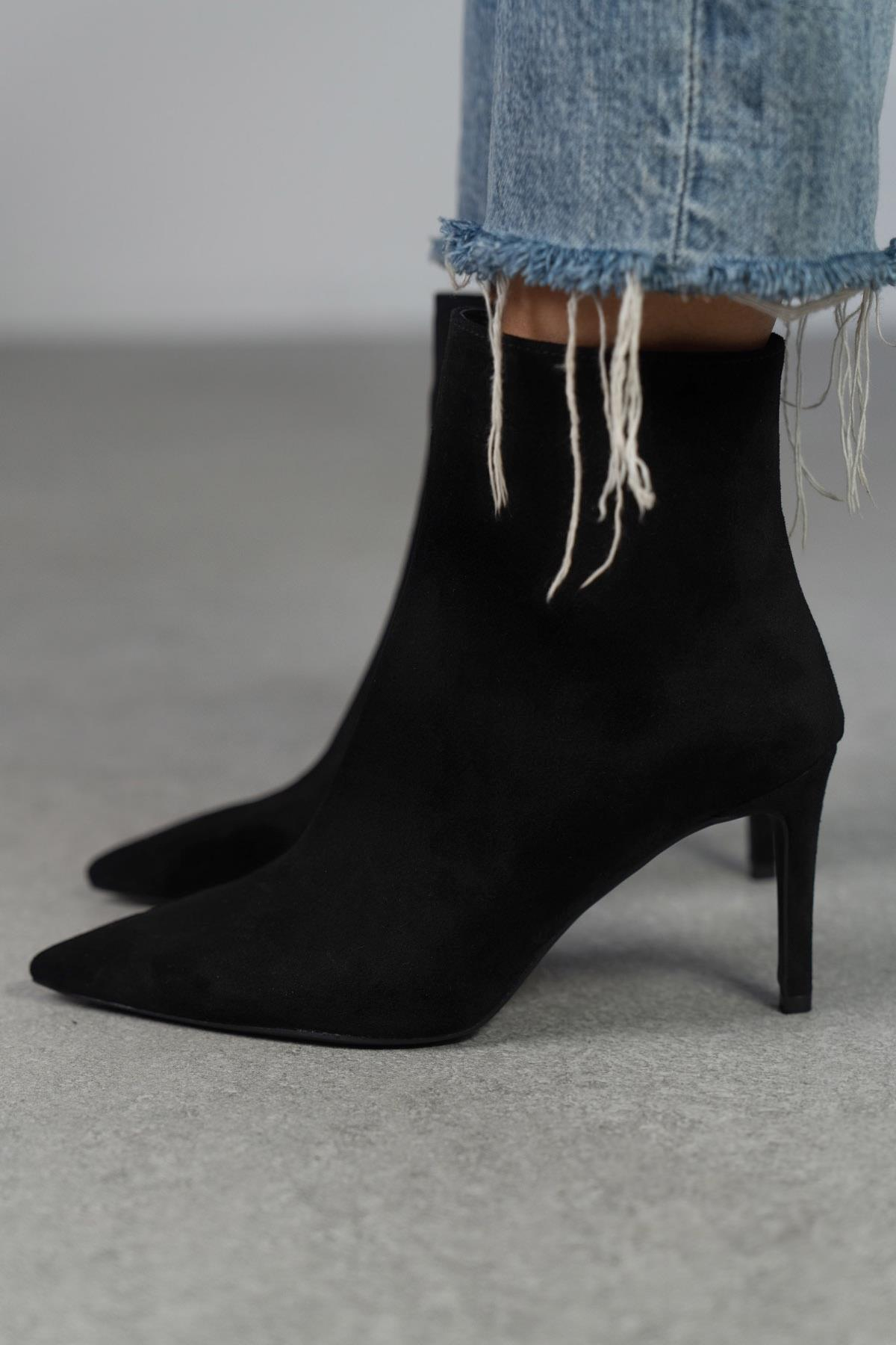 PARİS SİYAH SÜET BOT SİYAH SÜET