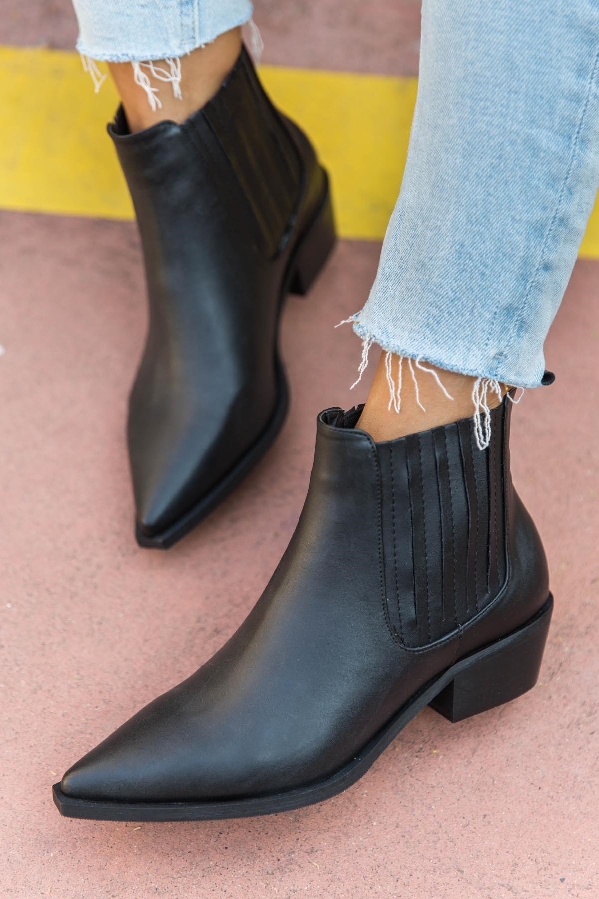 SANTA SİYAH DERİ BOT SİYAH DERİ