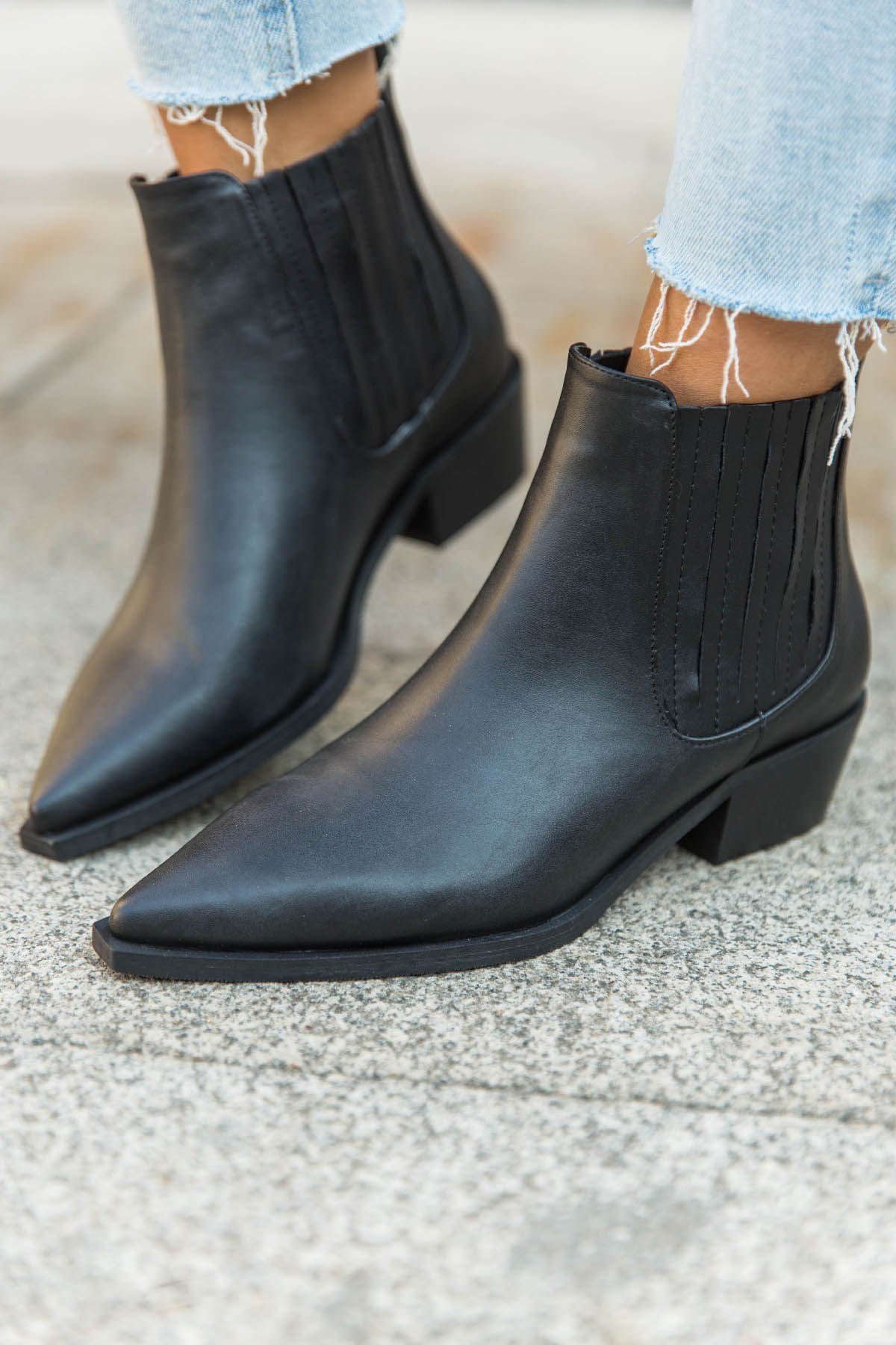 SANTA SİYAH DERİ BOT SİYAH DERİ