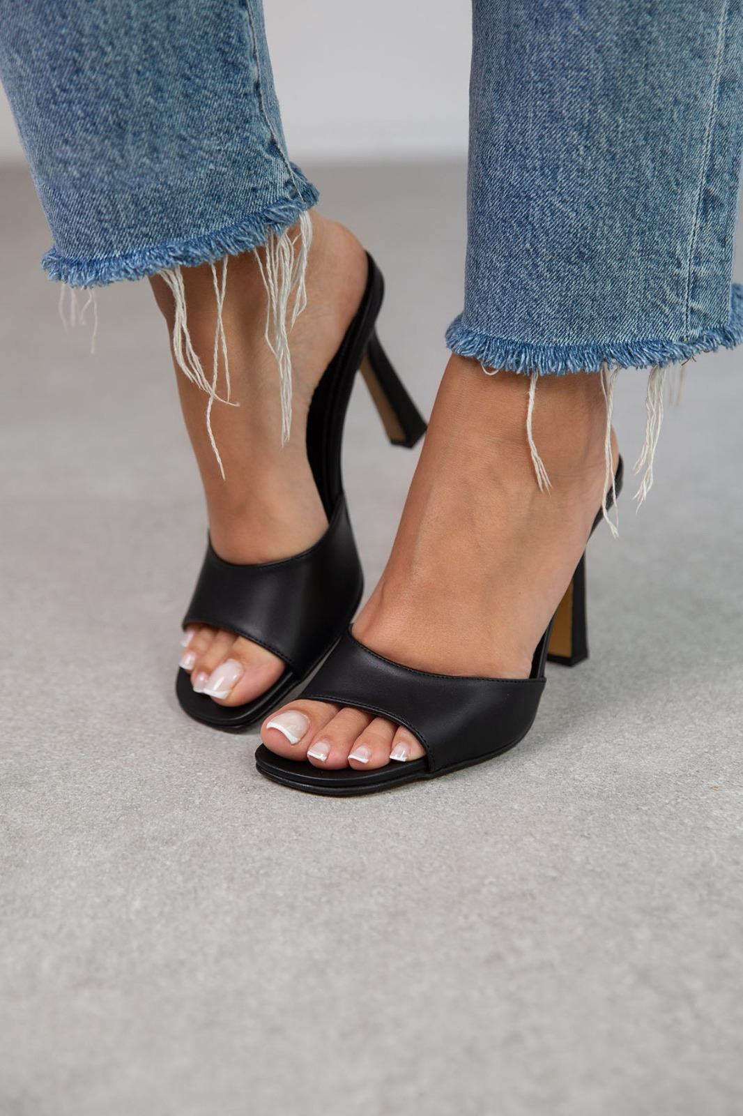 TRACY SİYAH DERİ TERLİK SİYAH DERİ