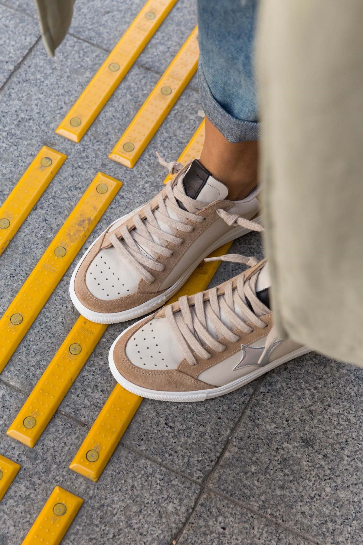 WENDY BEJ SÜET SNEAKER BEJ
