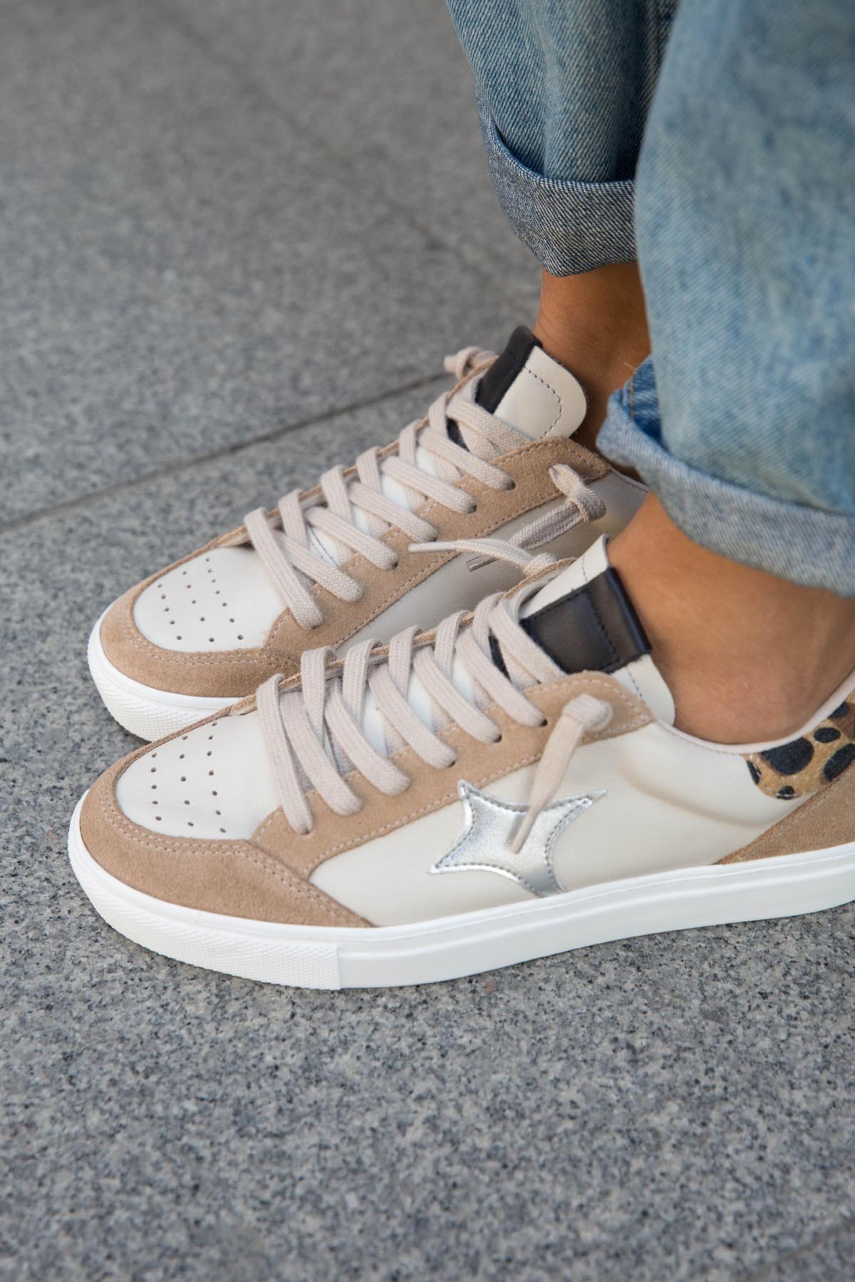 WENDY BEJ SÜET SNEAKER BEJ