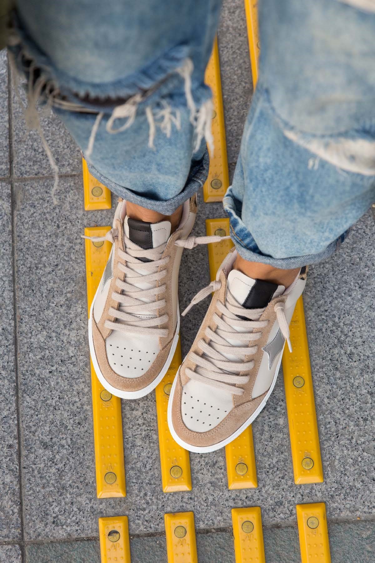 WENDY BEJ SÜET SNEAKER BEJ