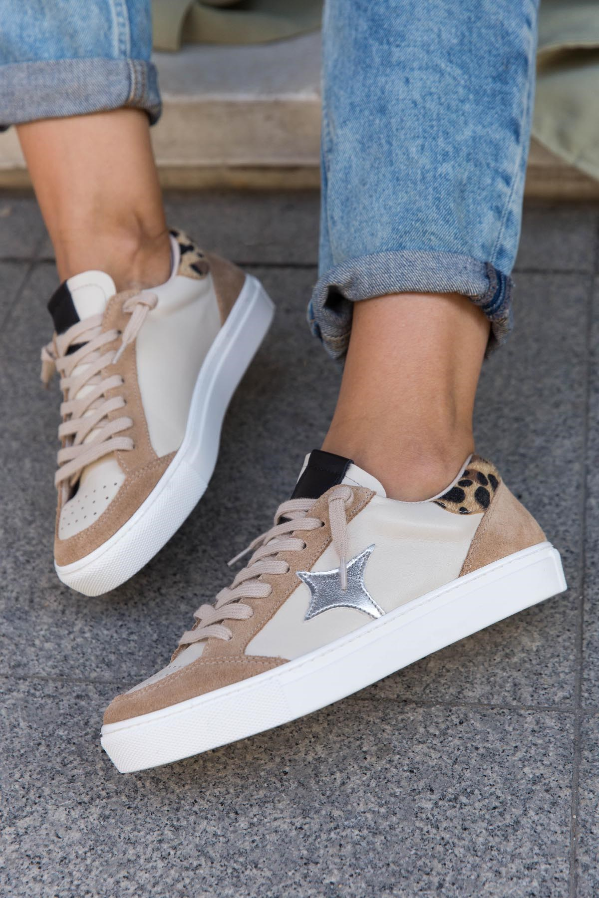 WENDY BEJ SÜET SNEAKER BEJ