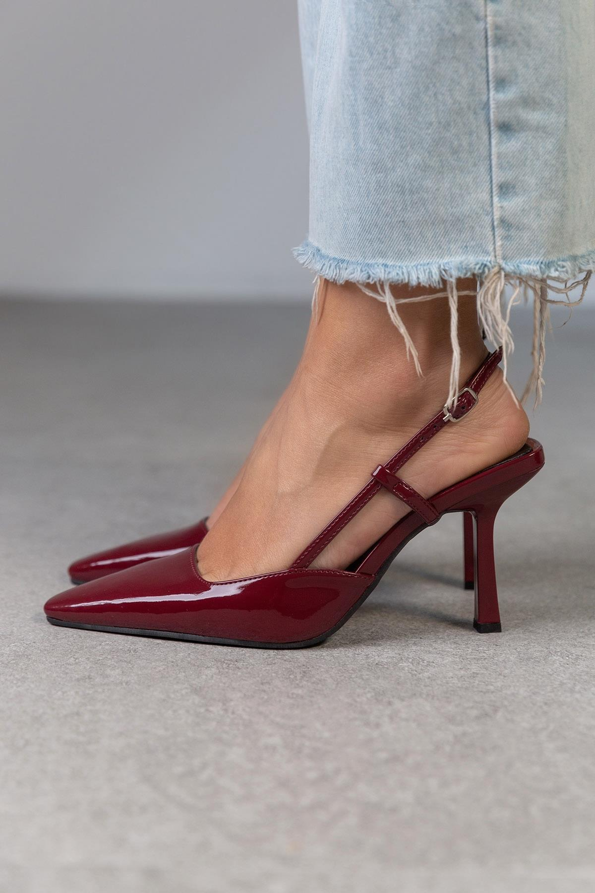 ZETA BORDO RUGAN AYAKKABI bordo