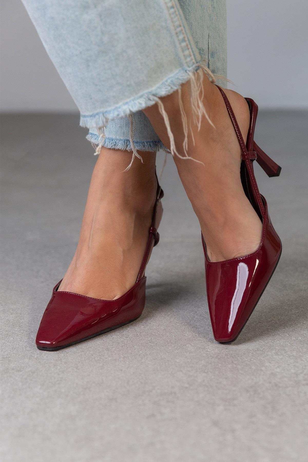 ZETA BORDO RUGAN AYAKKABI bordo