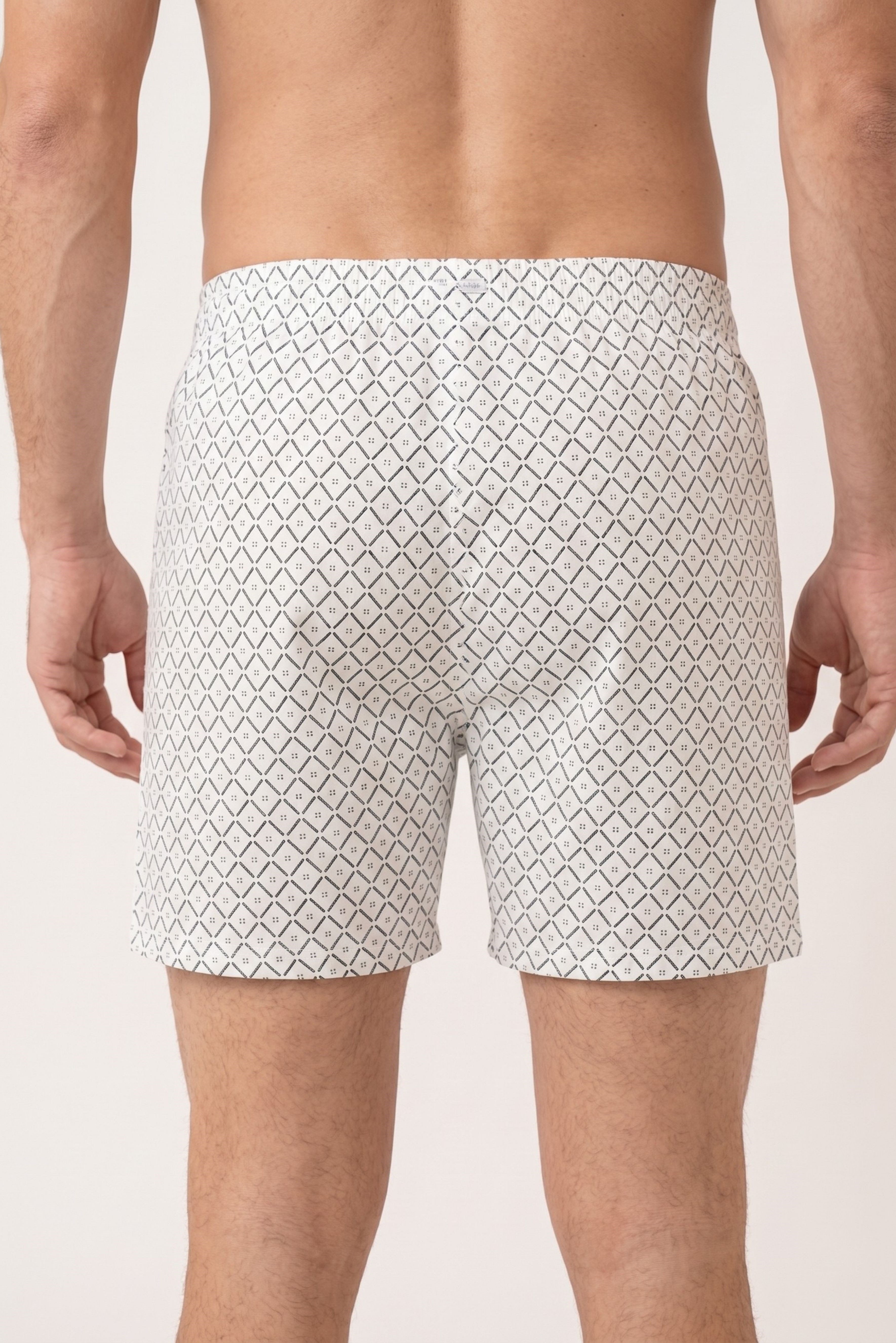 Erkek Baskılı Penye Boxer