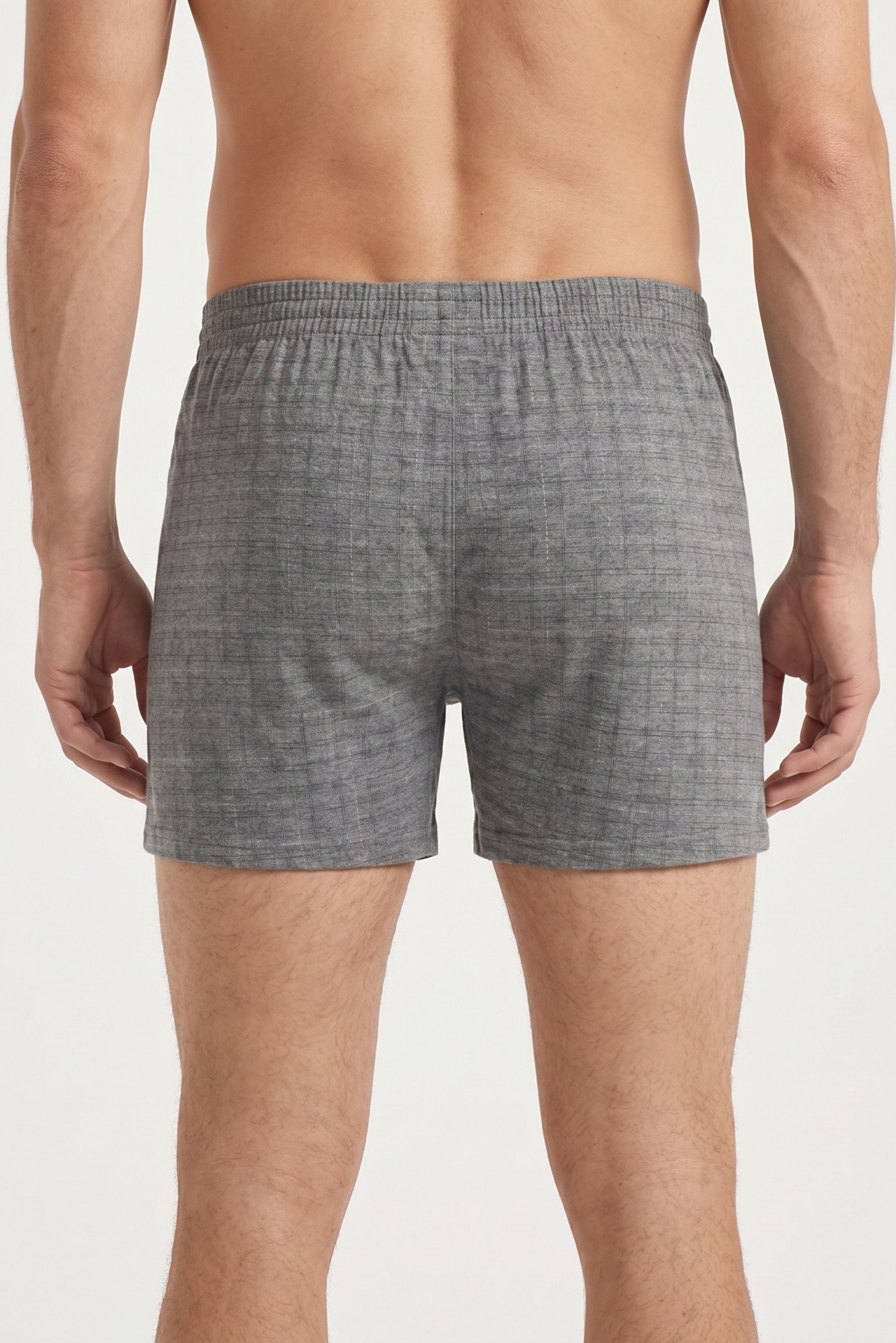 Erkek Baskılı Penye Boxer