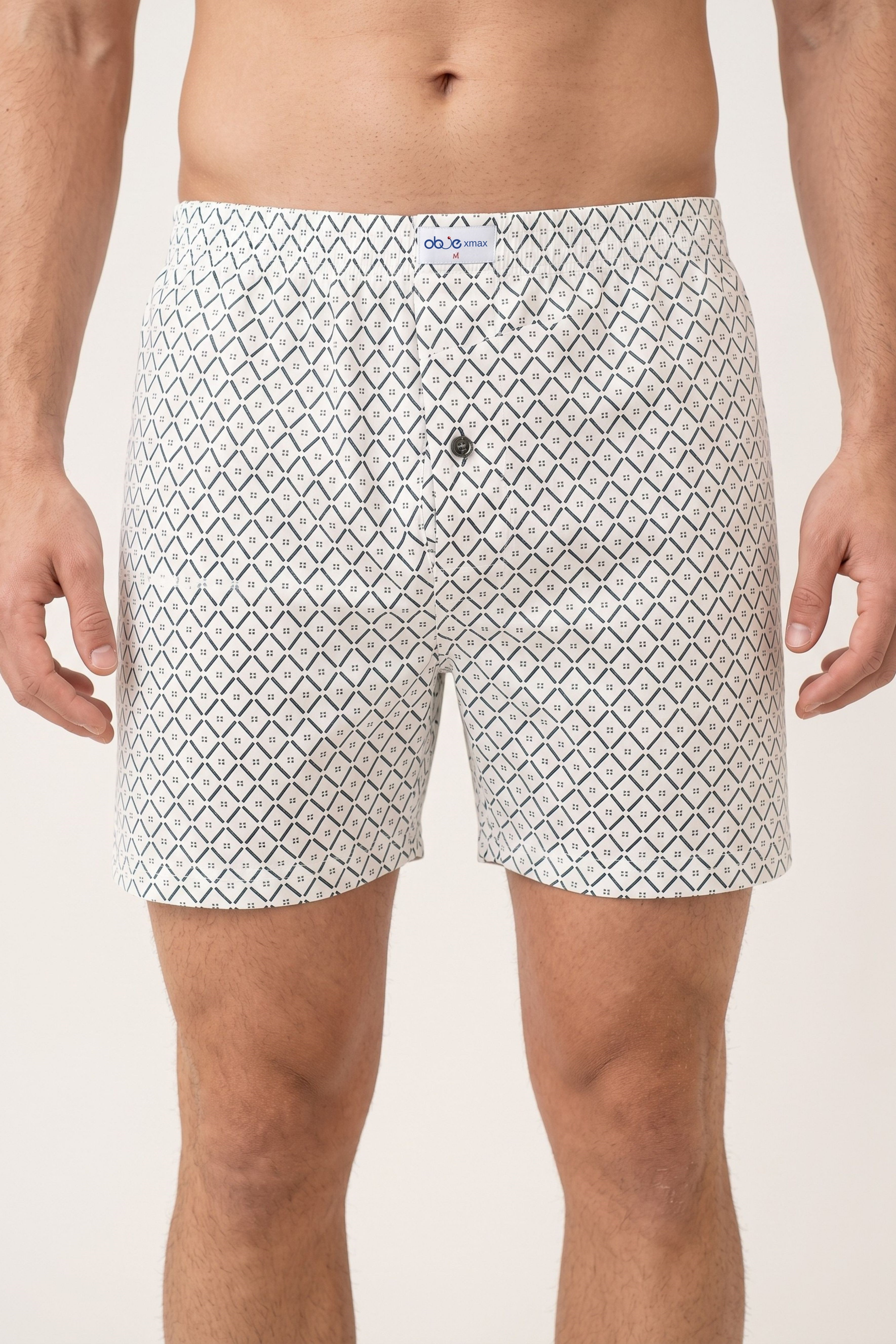 Erkek Baskılı Penye Boxer