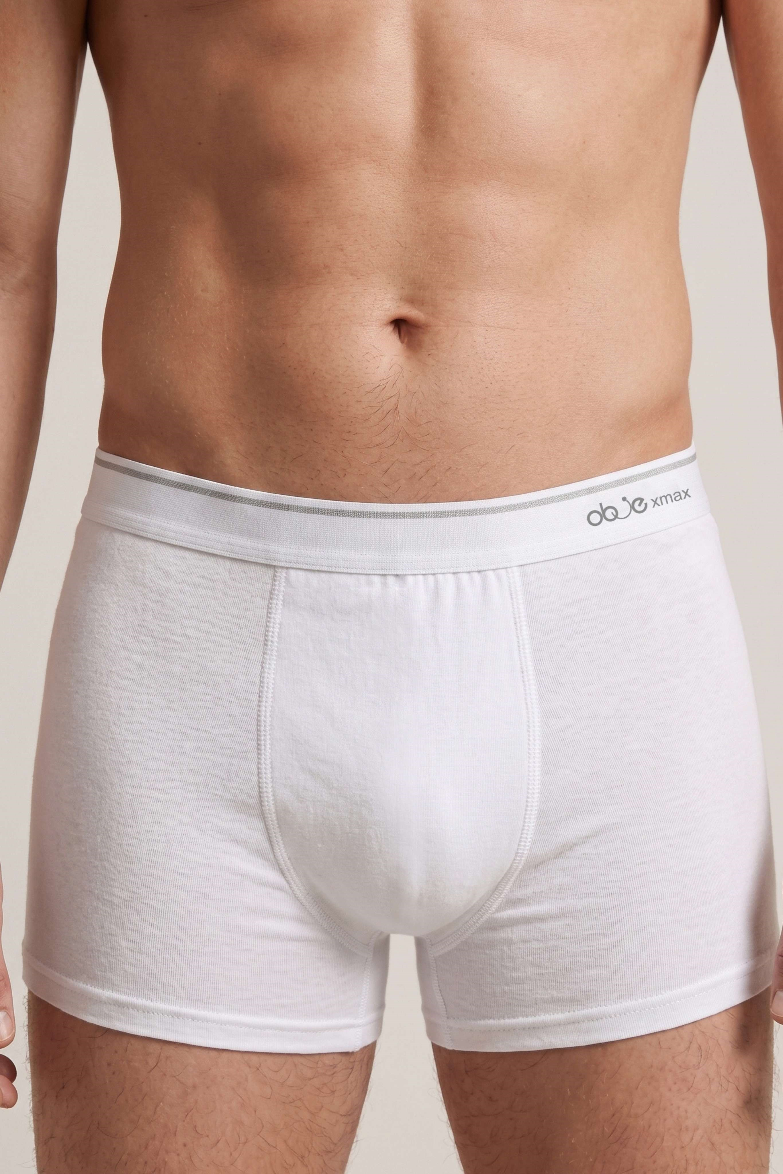 Erkek Beyaz XMAX Boxer