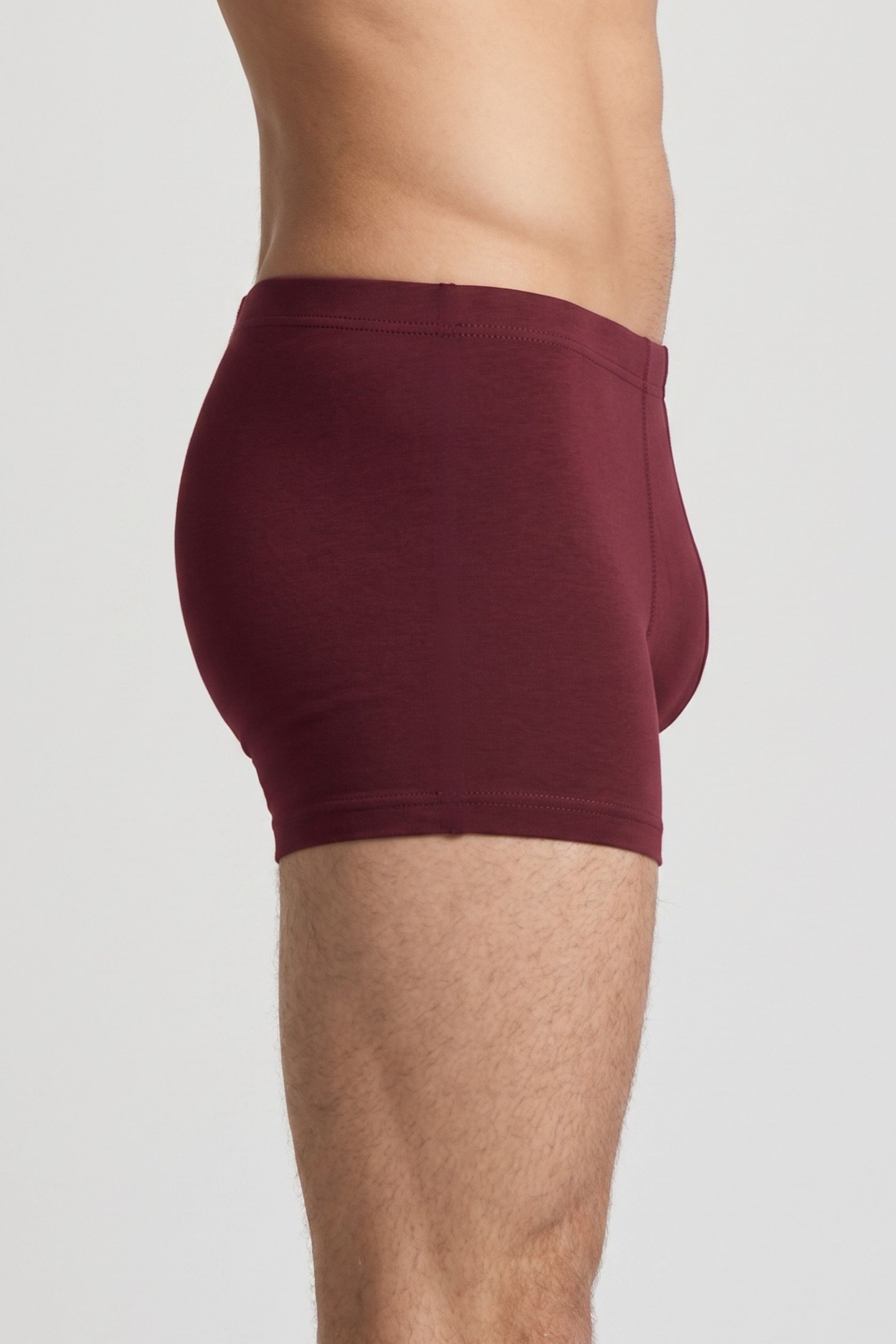 Erkek Bordo Cotton Runner Boxer