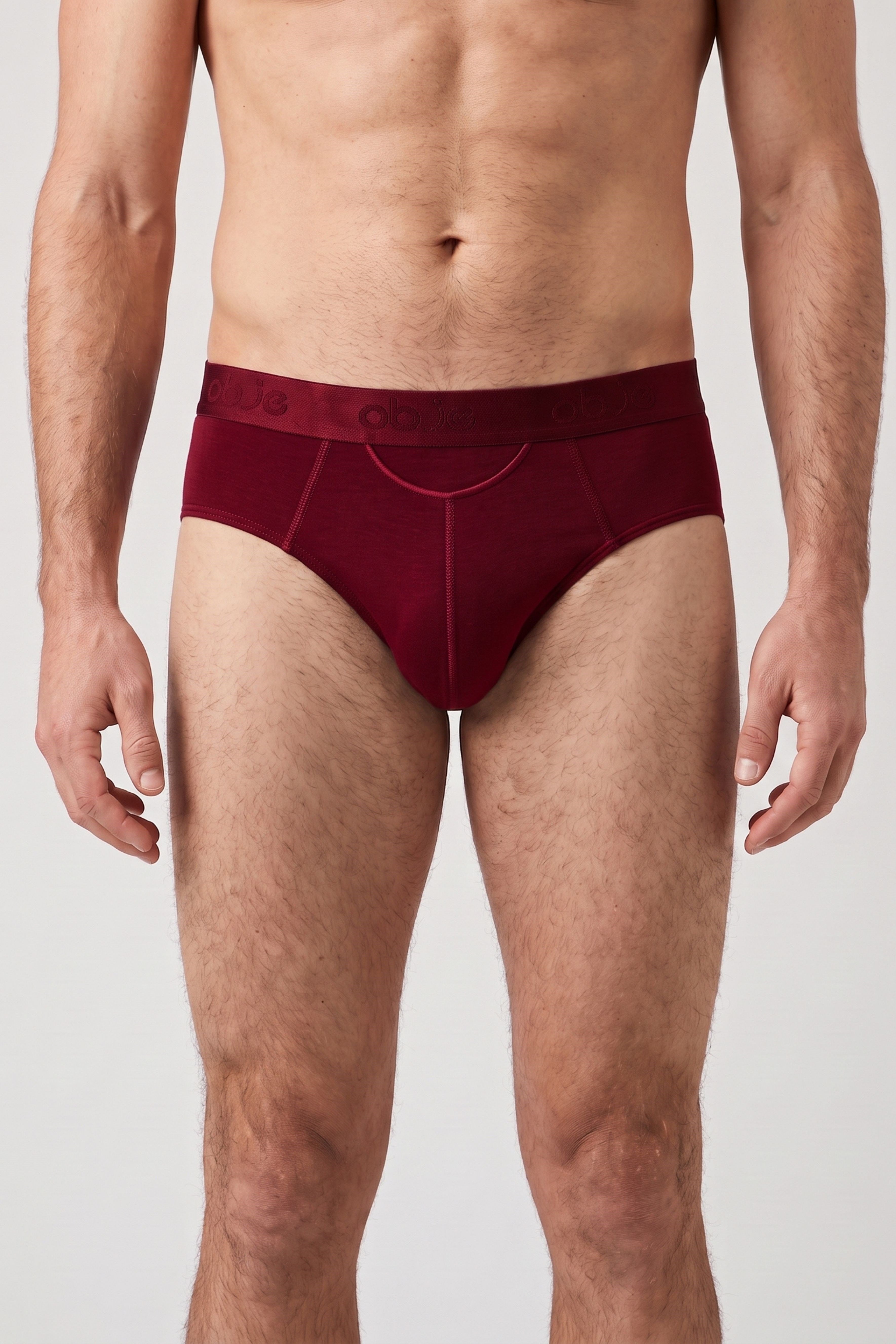 Erkek Bordo Penye Modal Slip