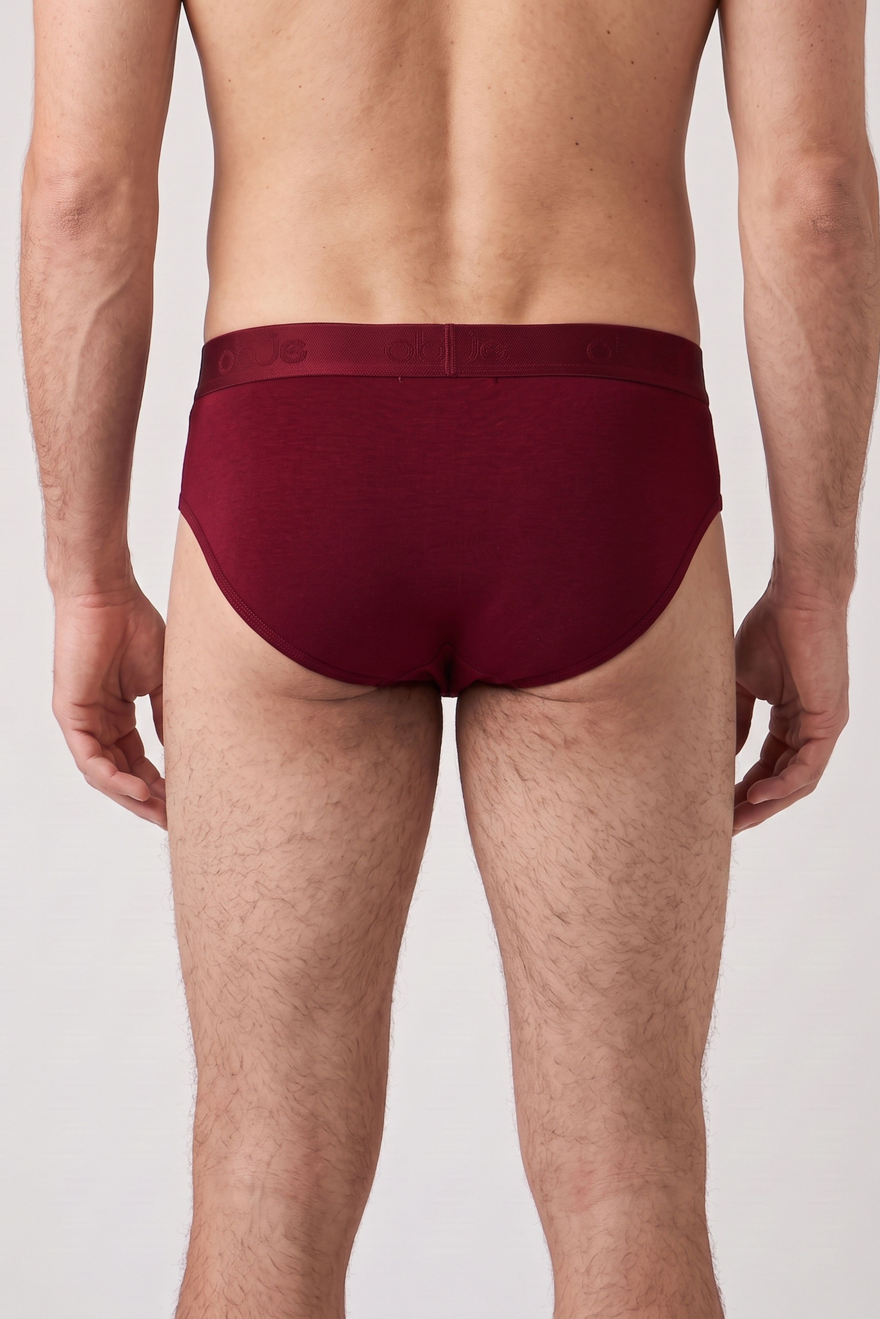 Erkek Bordo Penye Modal Slip