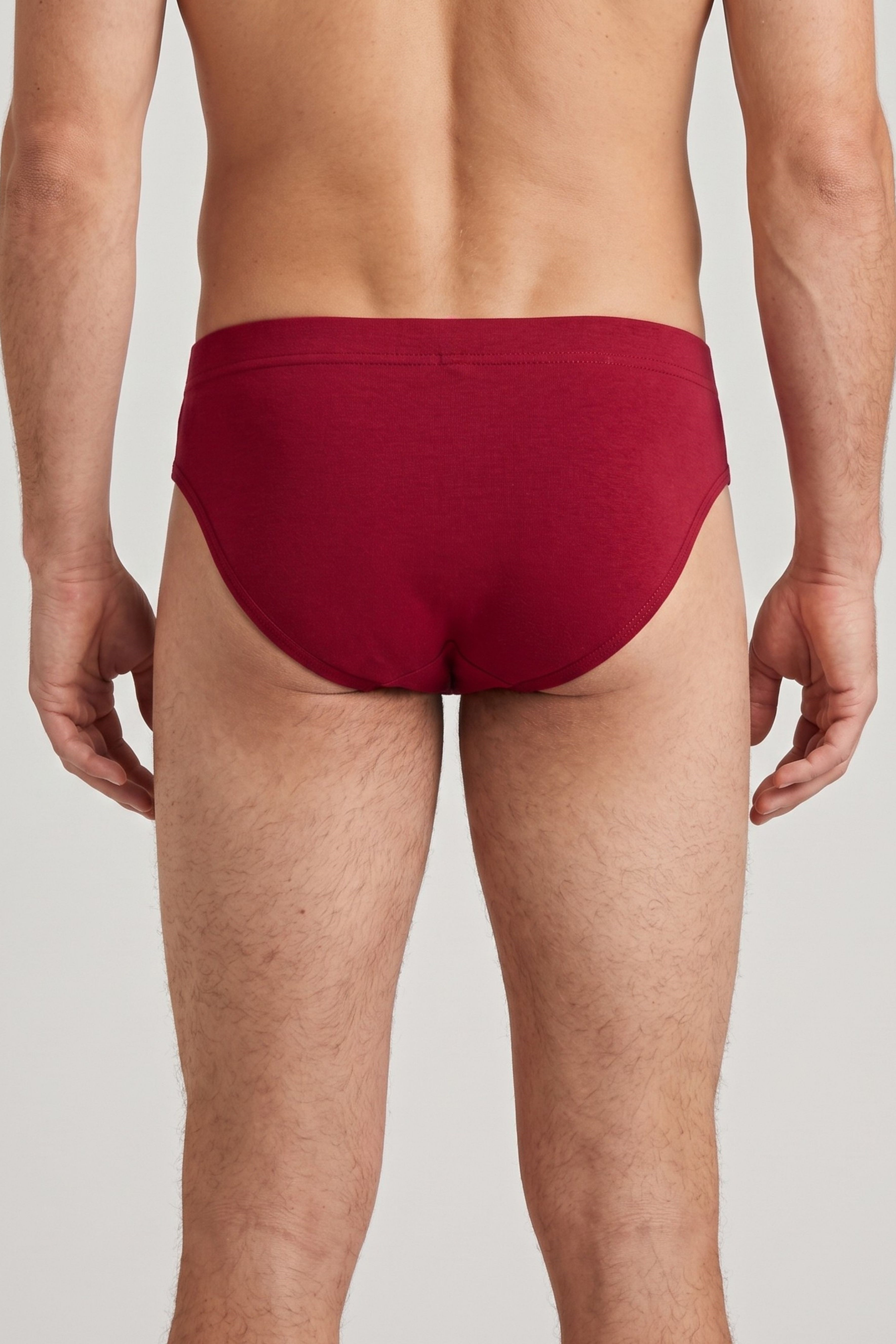Erkek Bordo Runner Cotton Slip