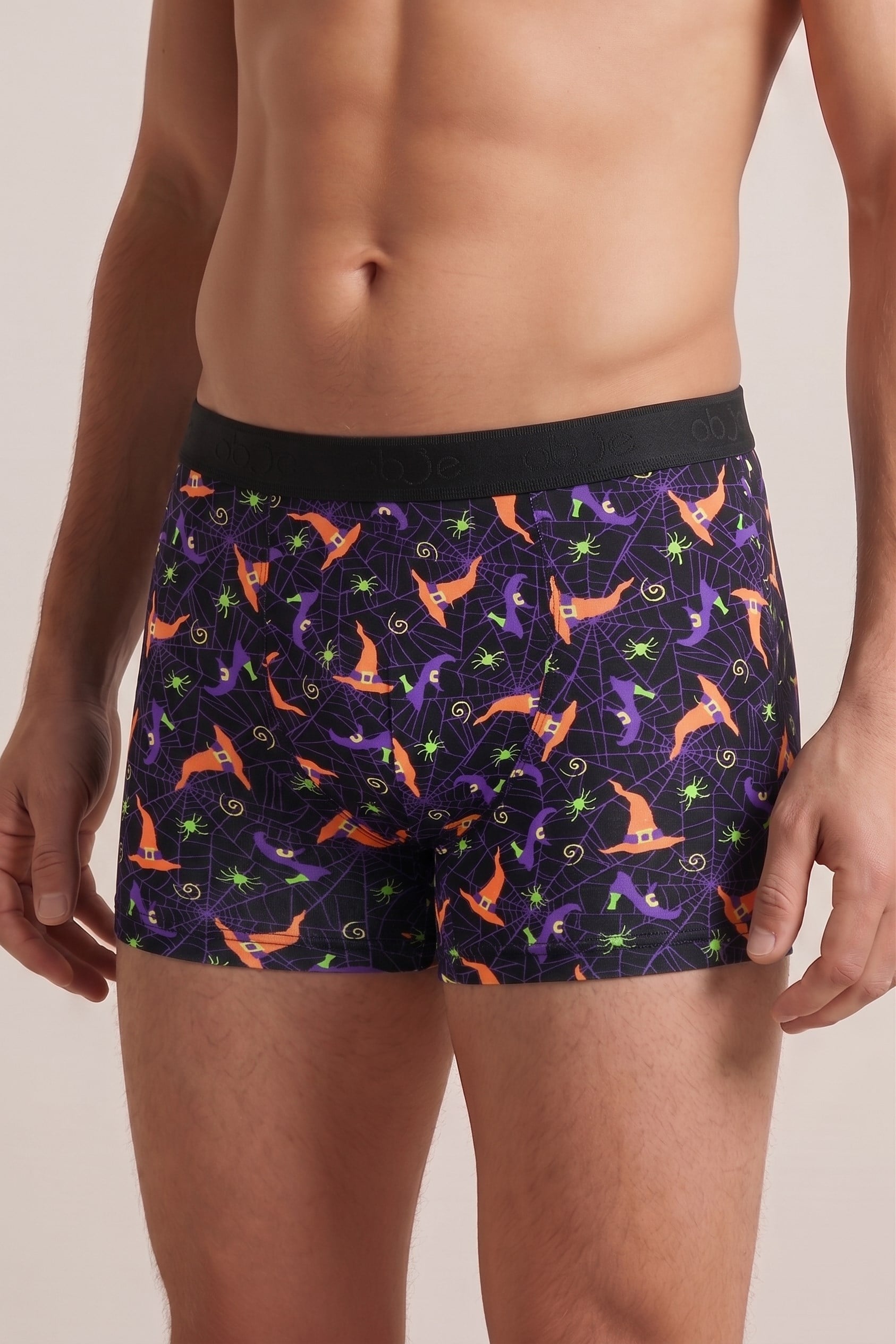 Erkek Cadı Desen Boxer