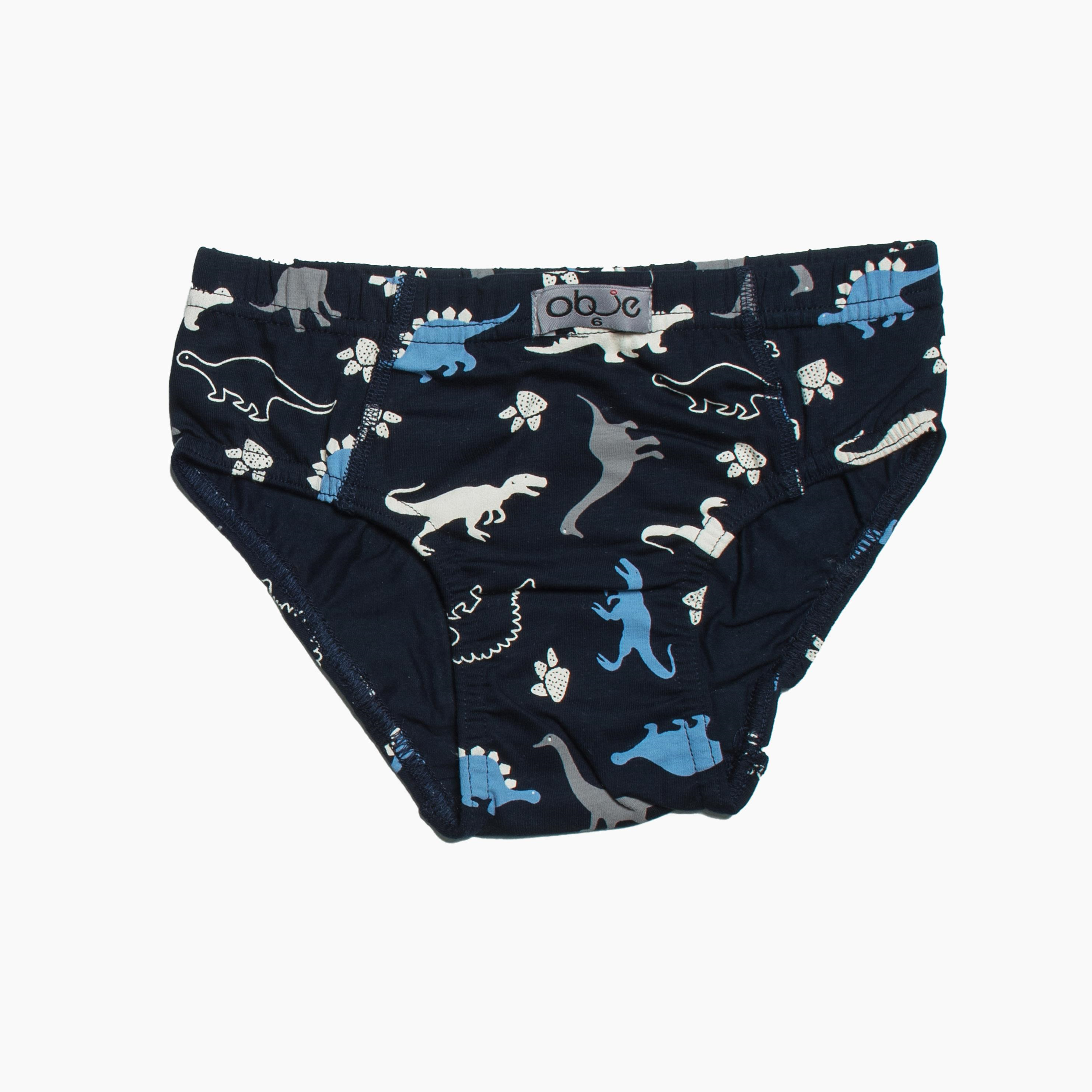 Erkek Çocuk Dinazor Desen 3'lü Slip
