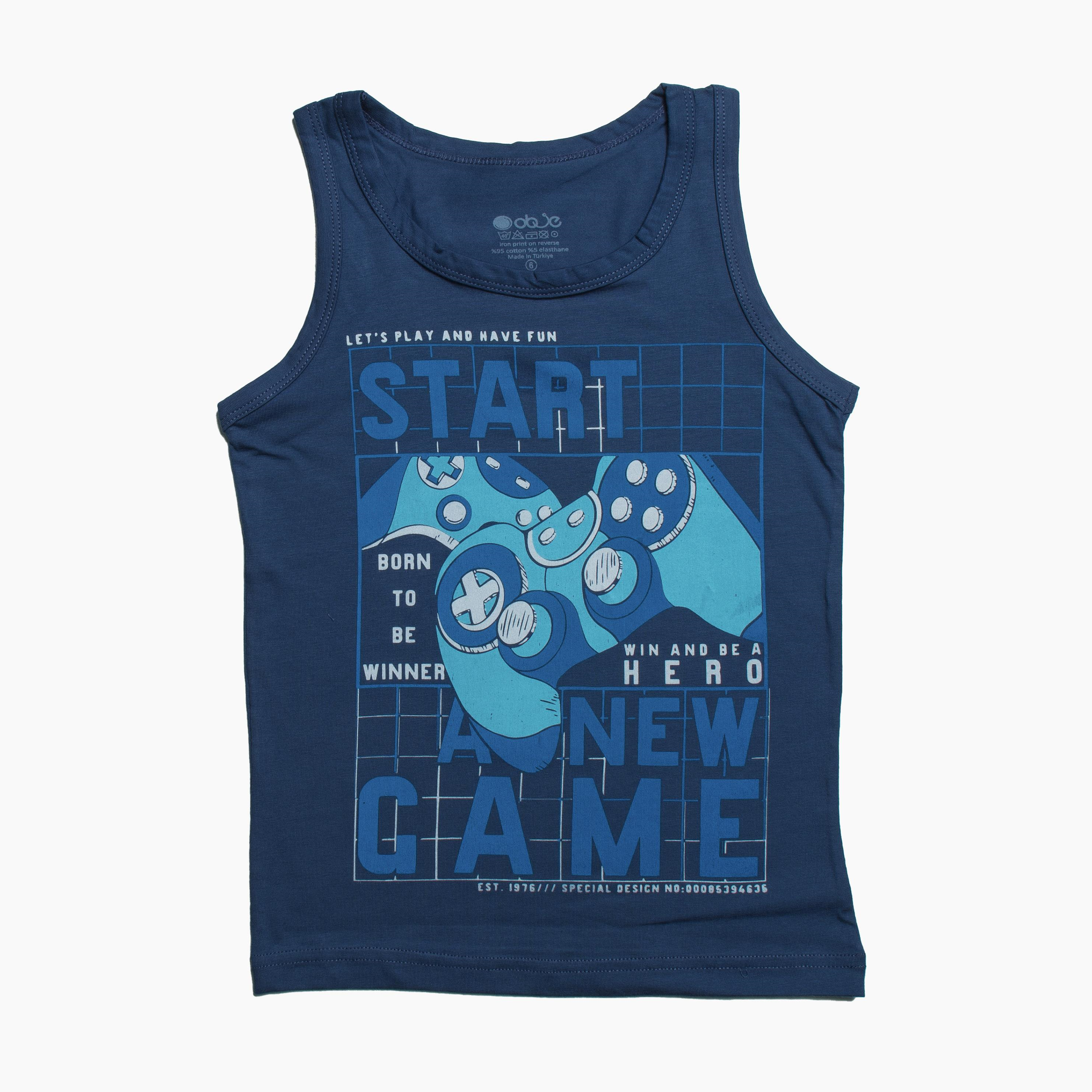 Erkek Çocuk Game Asorti 3'lü Atlet