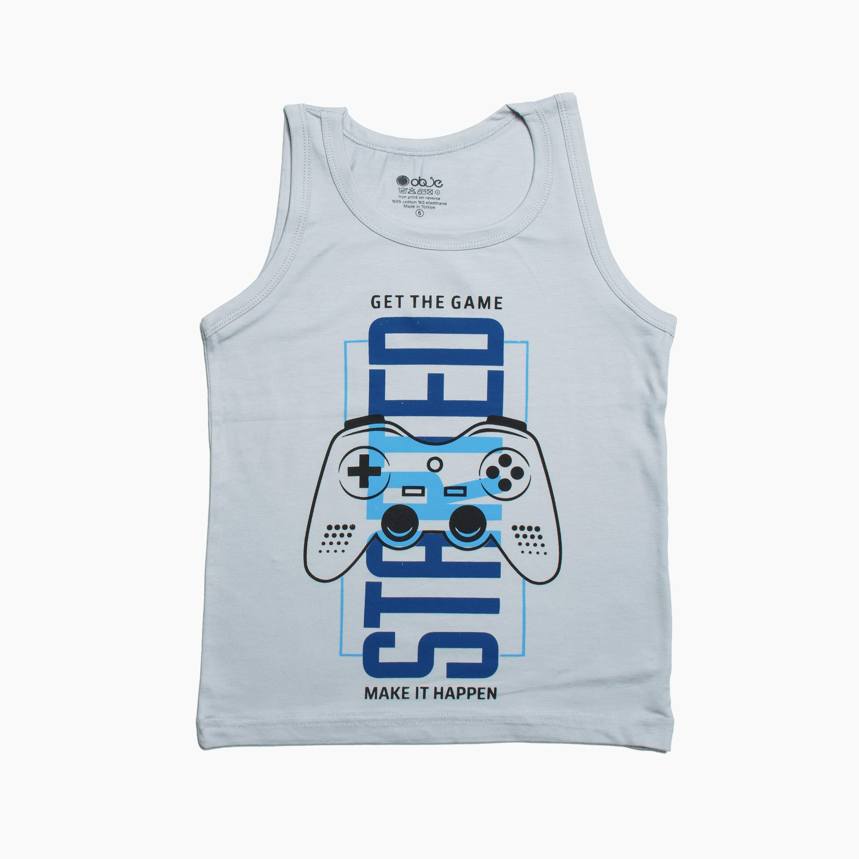 Erkek Çocuk Game Asorti 3'lü Atlet