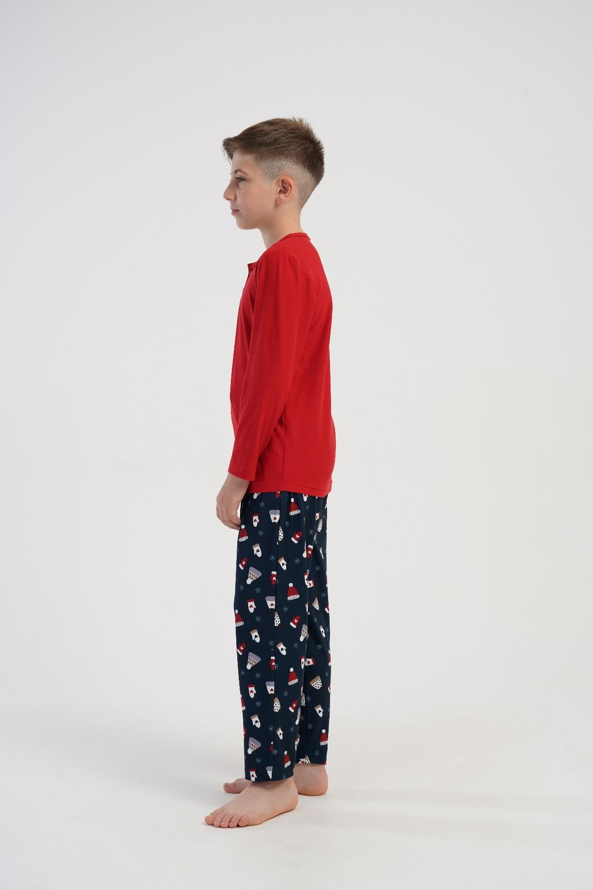 Erkek Çocuk İndigo Marla Pijama Altı