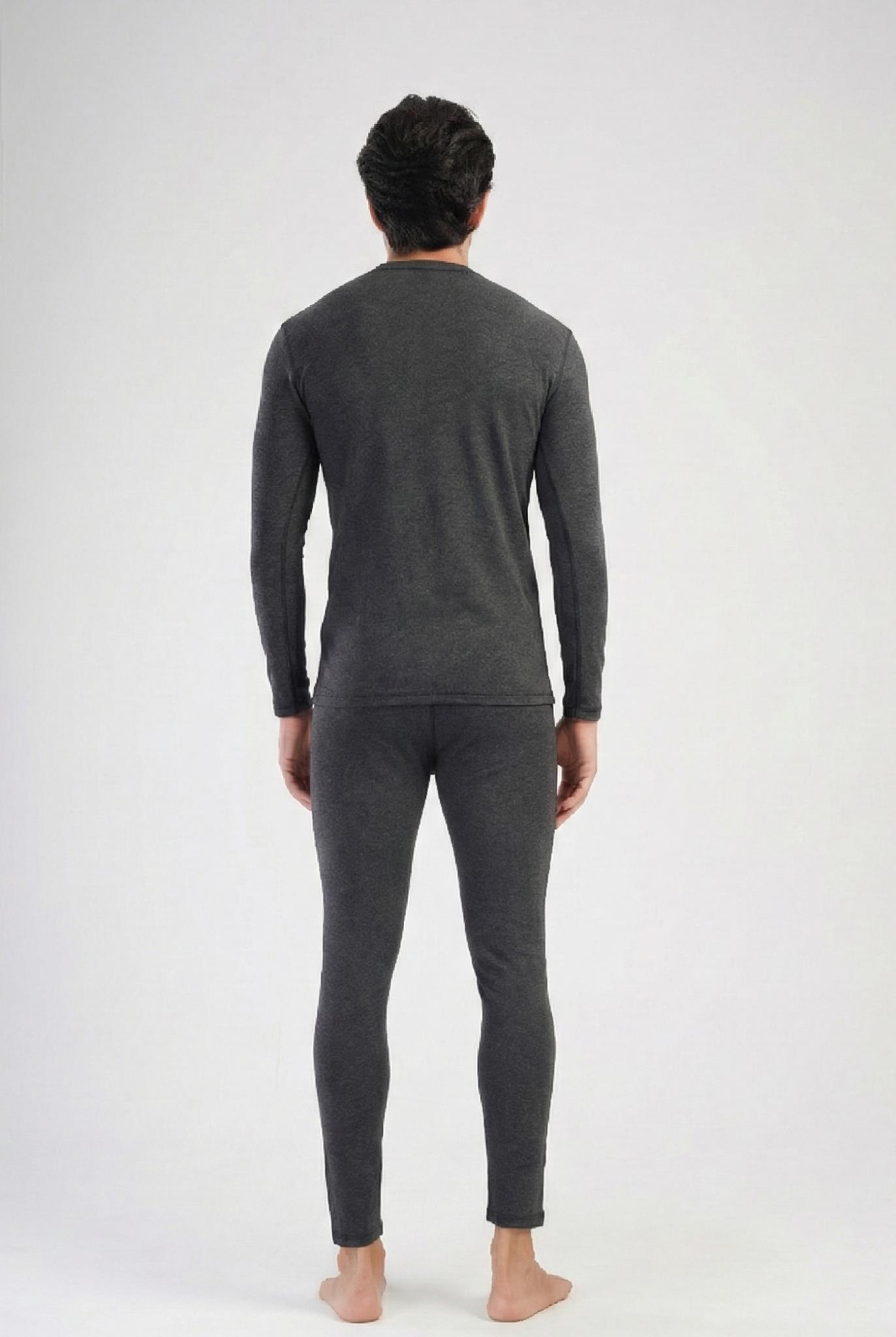 Erkek Füme Comfort Termal Uzun Alt