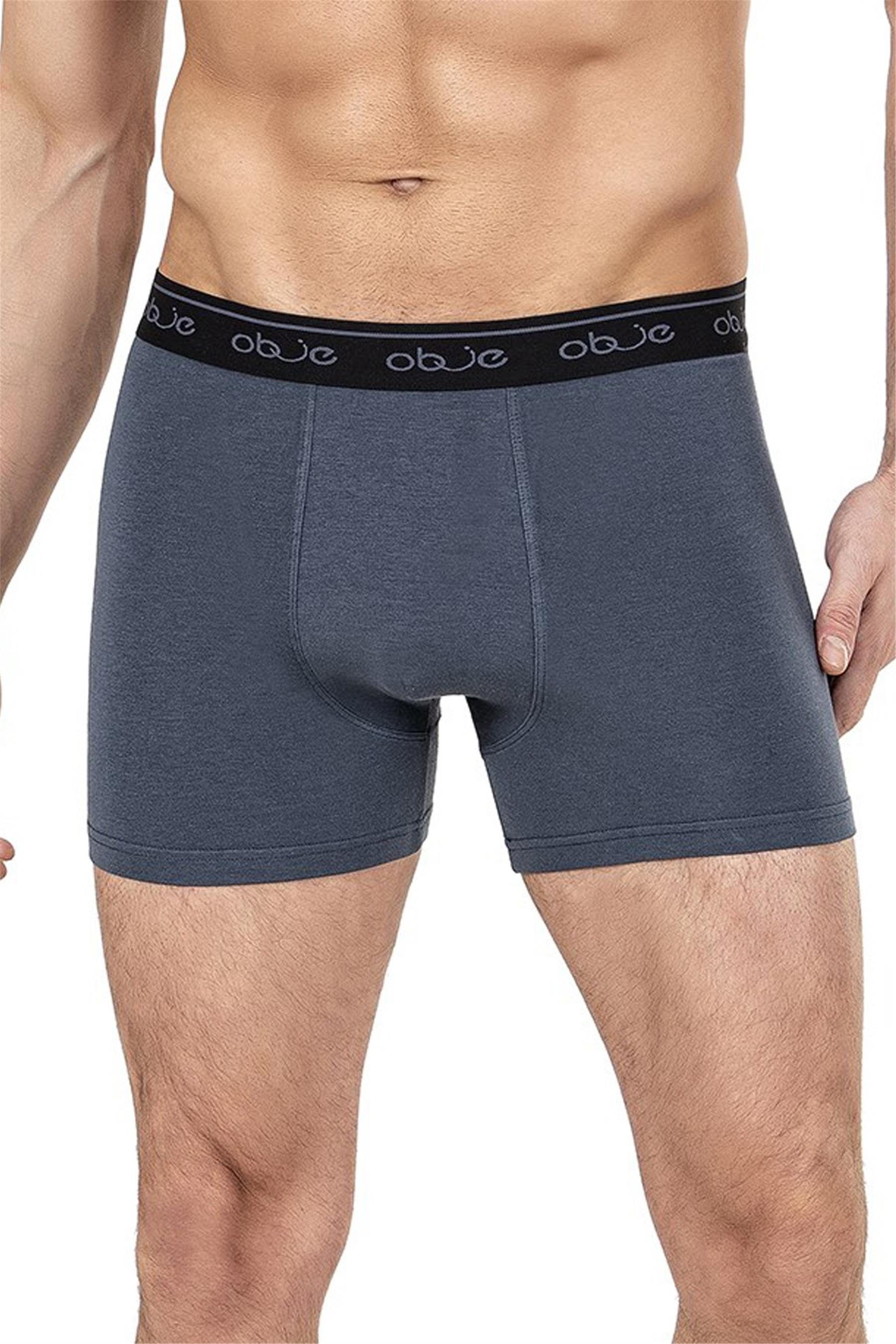 Erkek Füme Penye Modal Boxer