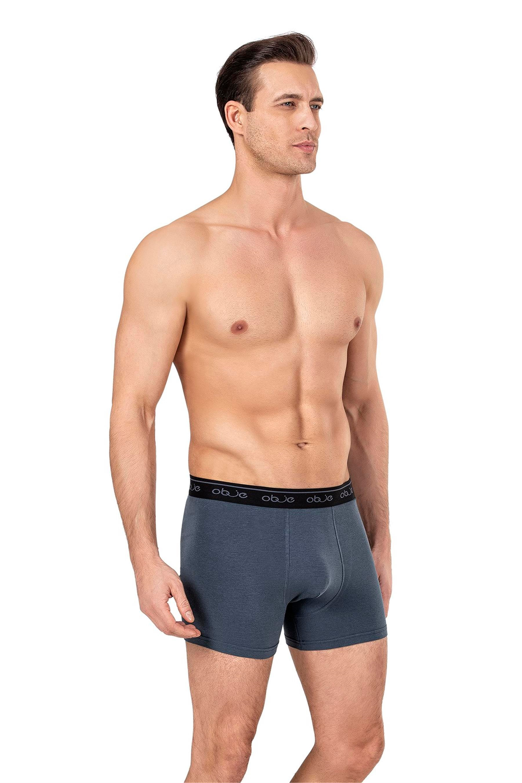Erkek Füme Penye Modal Boxer