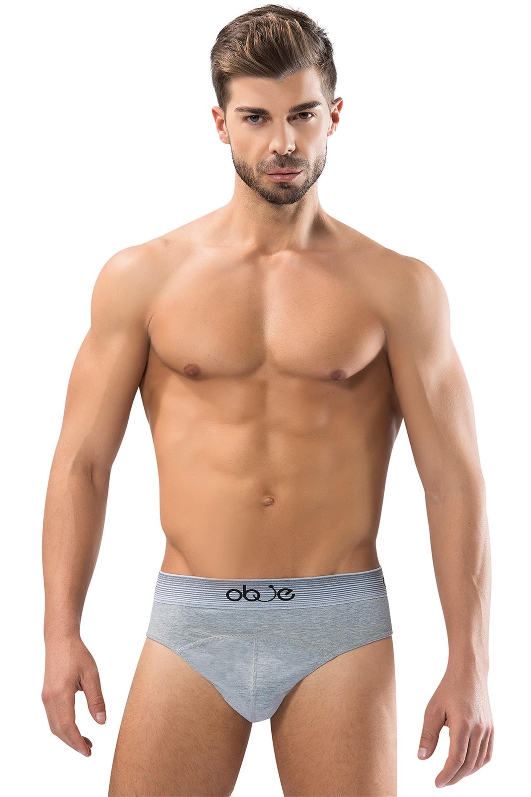 Erkek Gri Dıştan Lastikli Slip