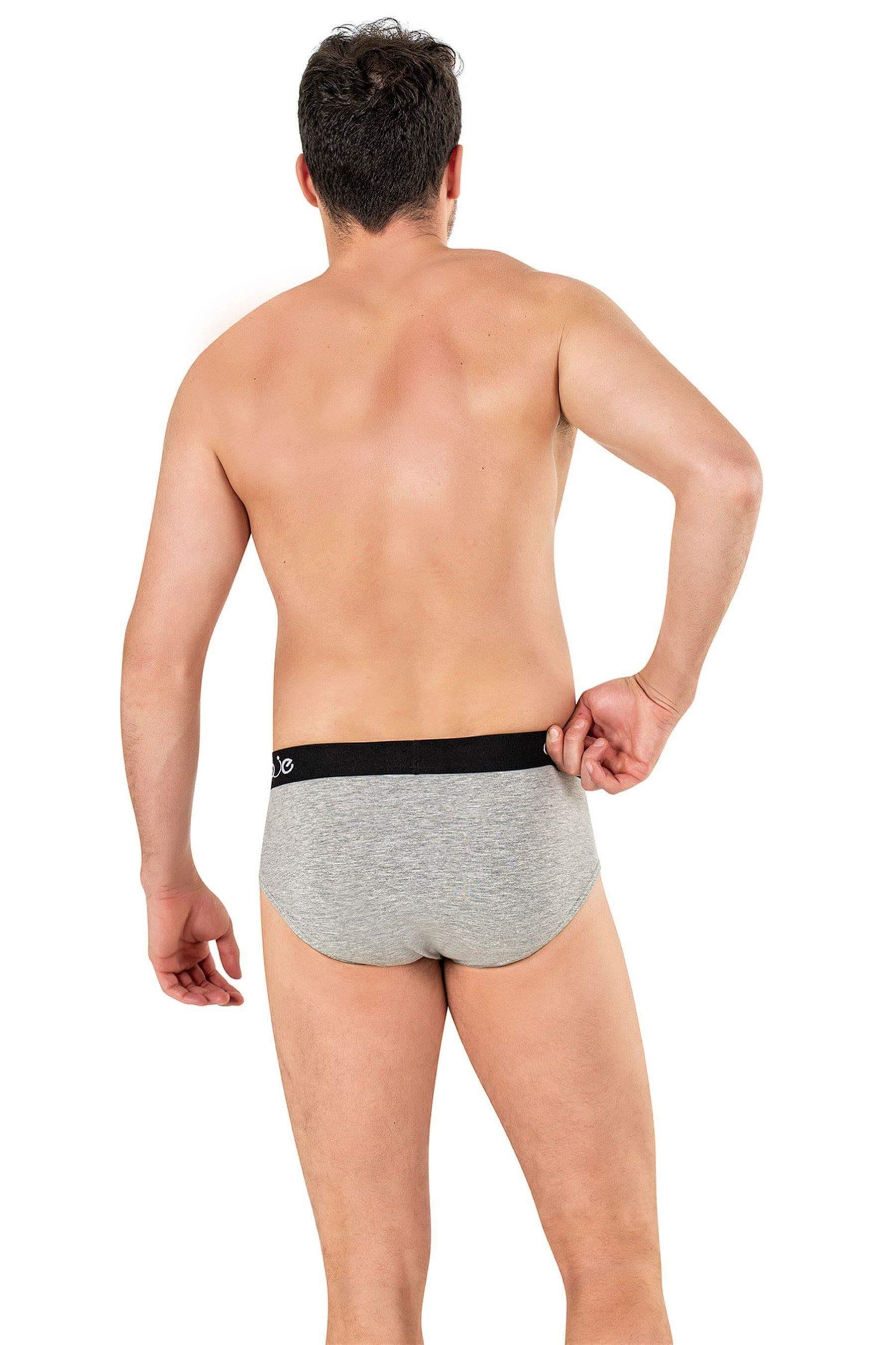 Erkek Gri Modal Slip